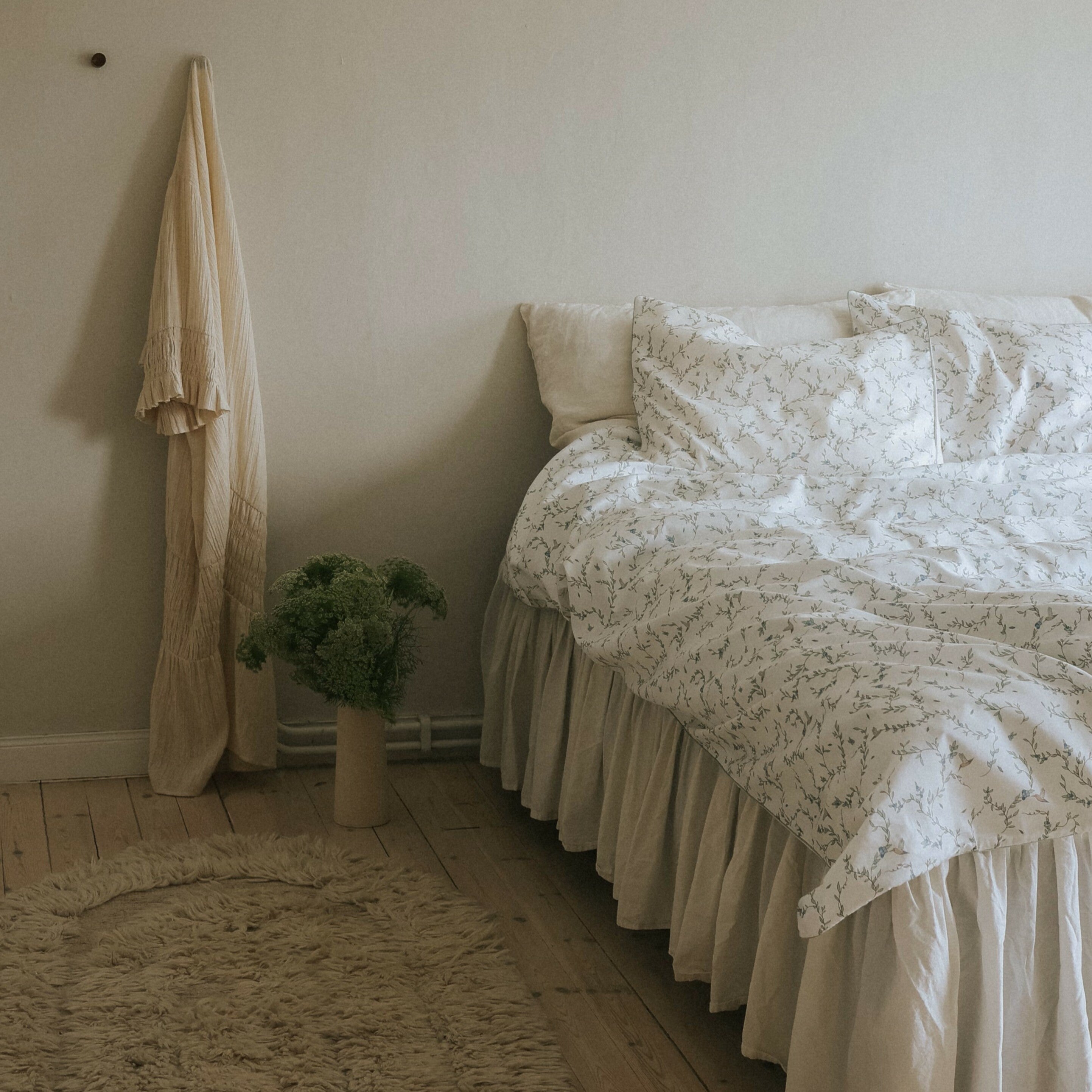 Secret Garden Full/Queen Duvet Cover - Ivory - image 4
