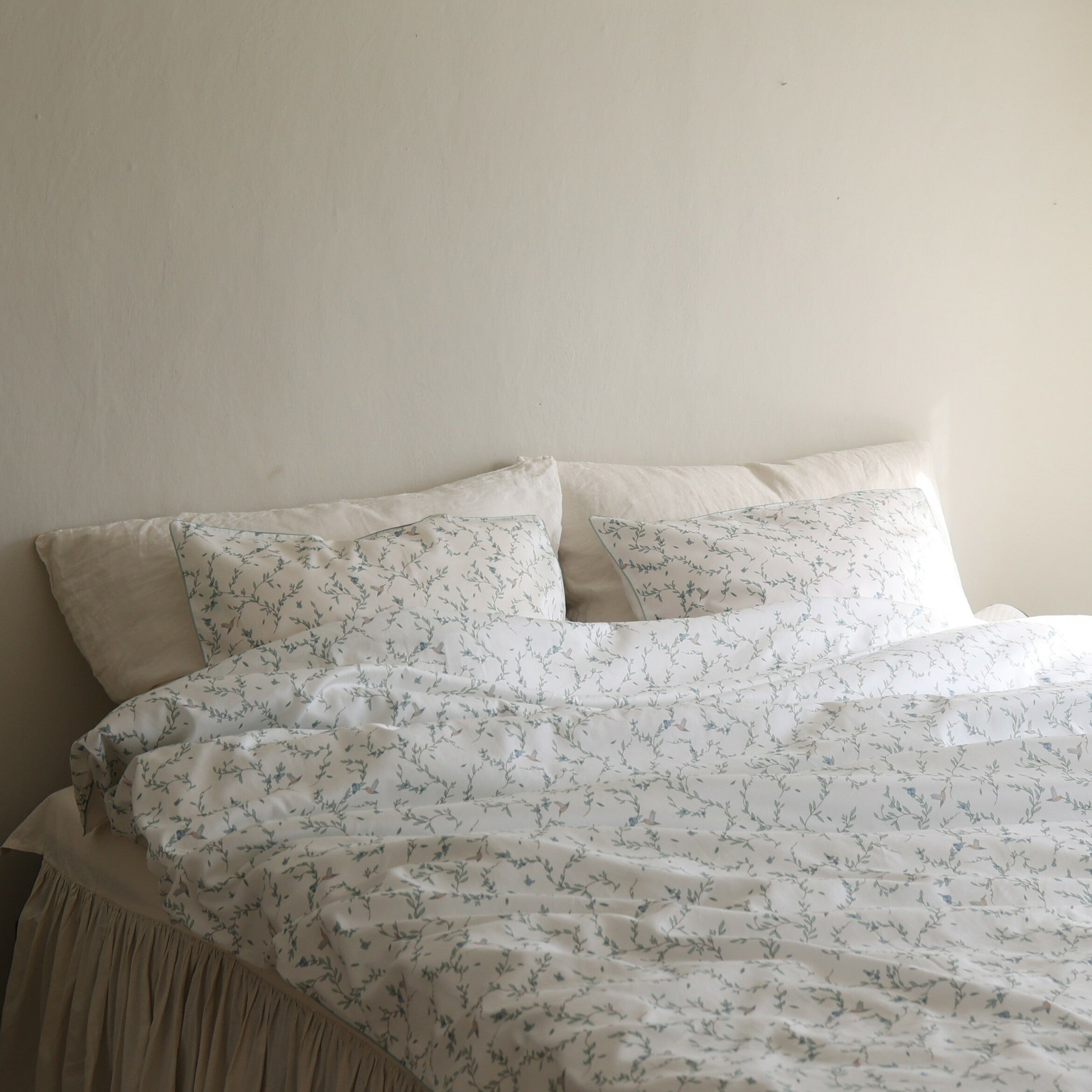 Secret Garden Full/Queen Duvet Cover - Ivory - image 3