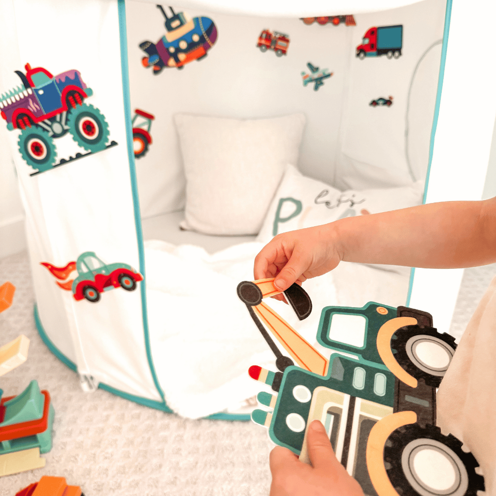 Wheels Stickers Add-On to Tent - image 3