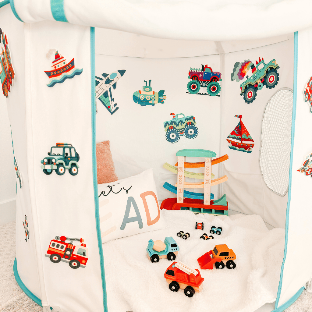 Wheels Stickers Add-On to Tent - image 4