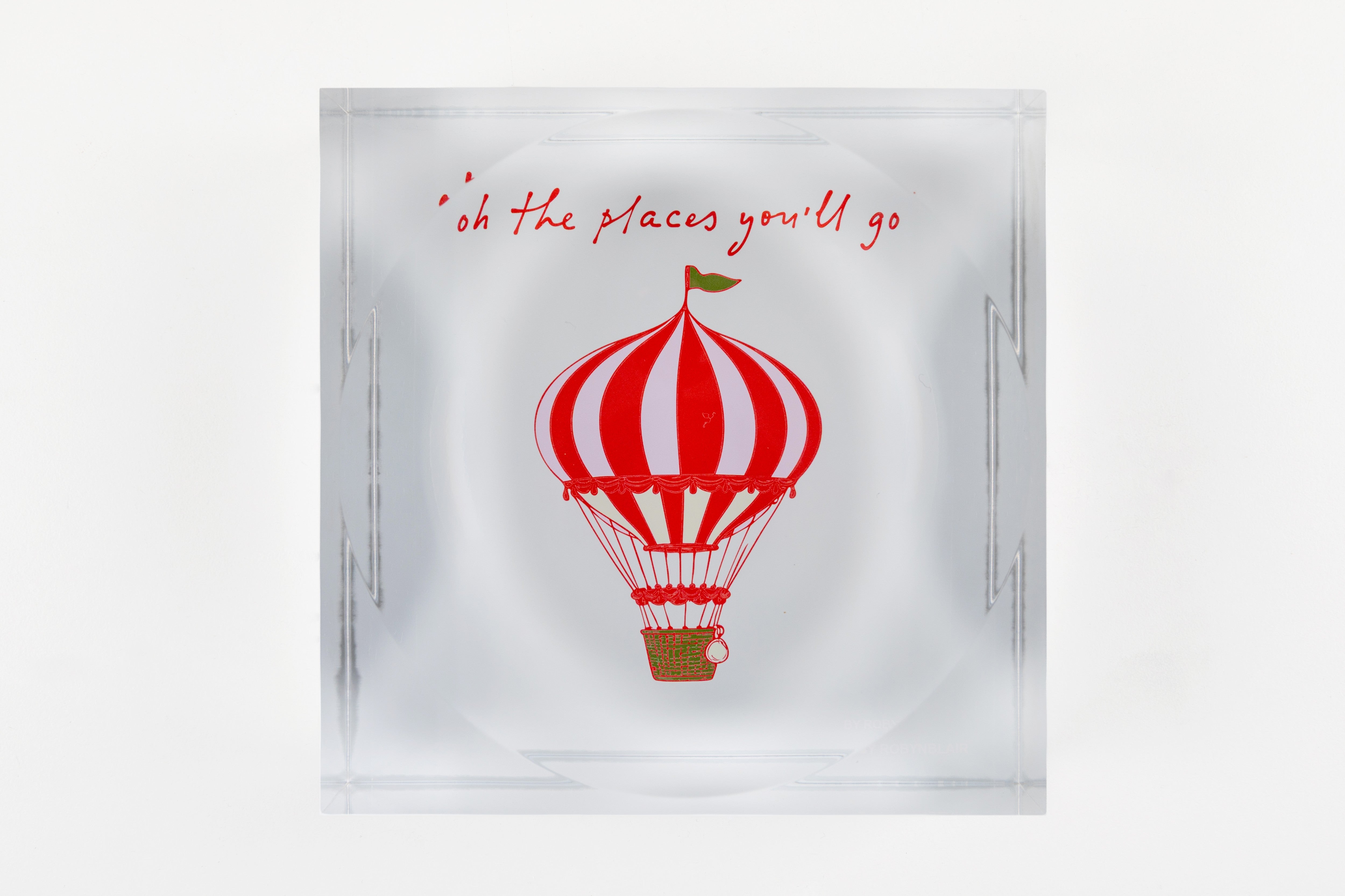 Oh The Places - Blue Candy Dish