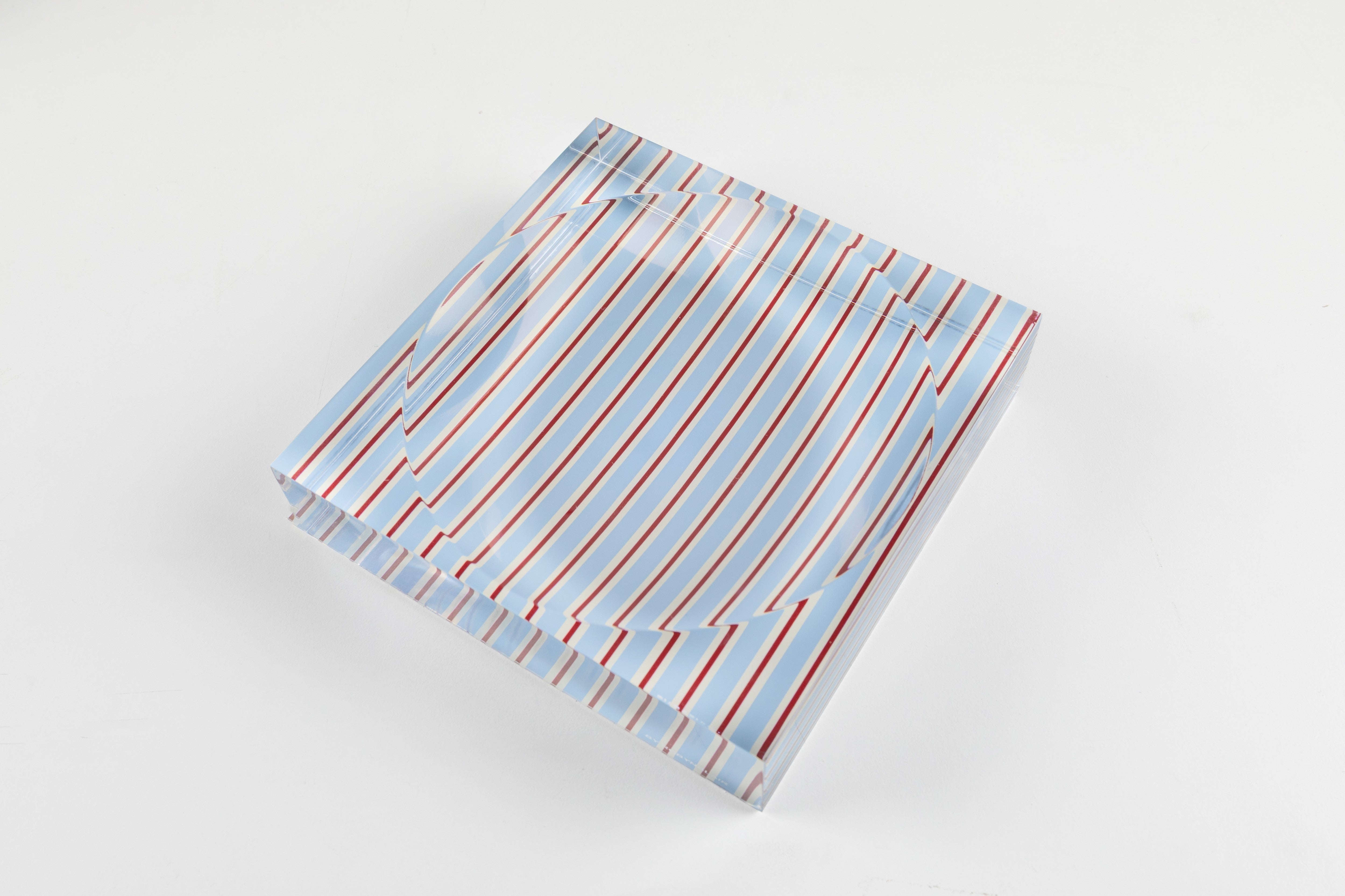 Riviera Stripe Candy Dish