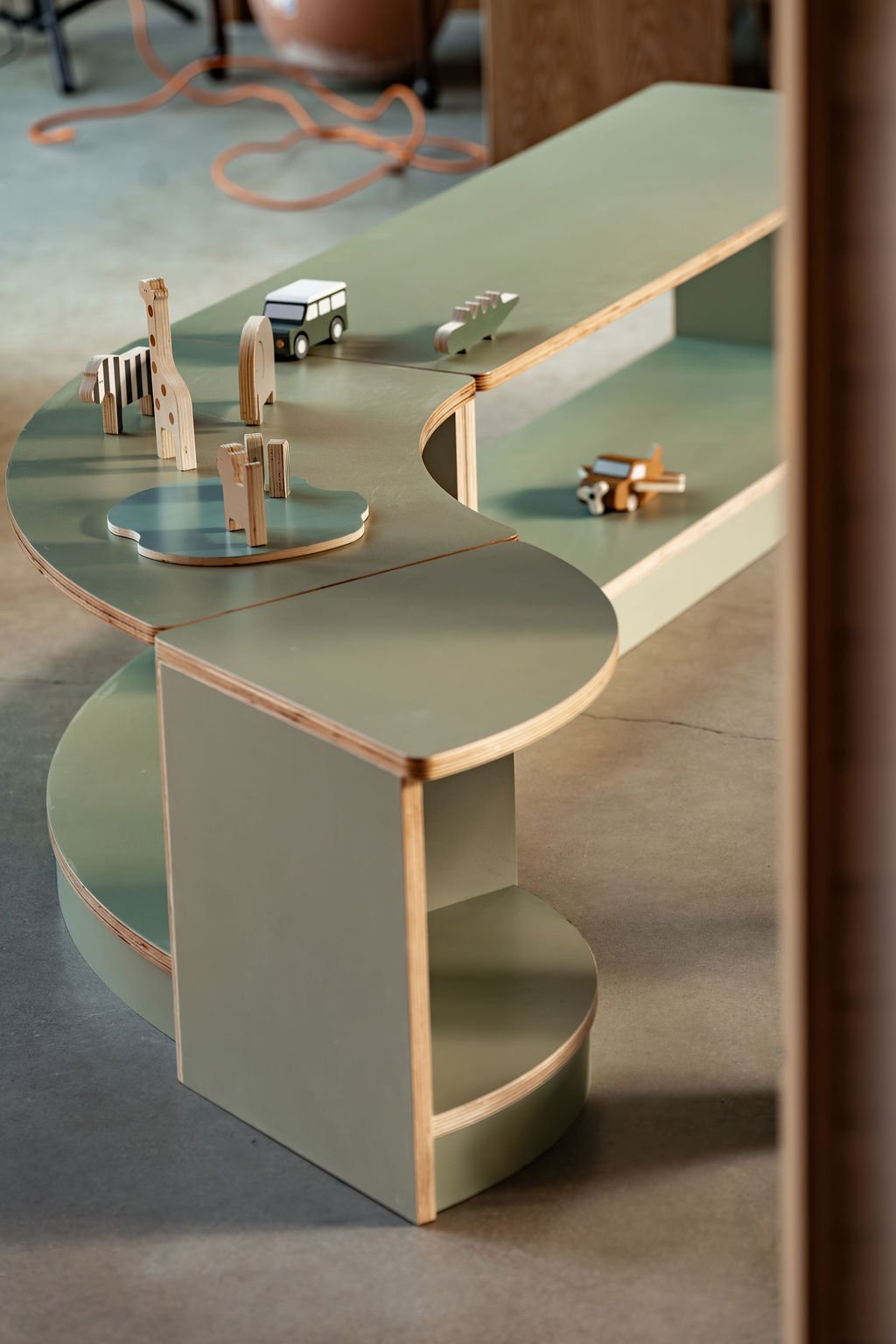 Modular 3 Piece Storage Set - Sage - image 3