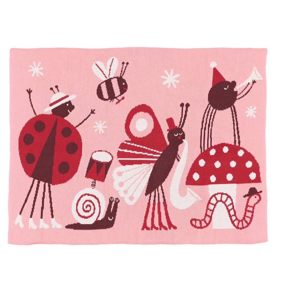 Bug Band Knit Mini Blanket - Personalization Available - image 5