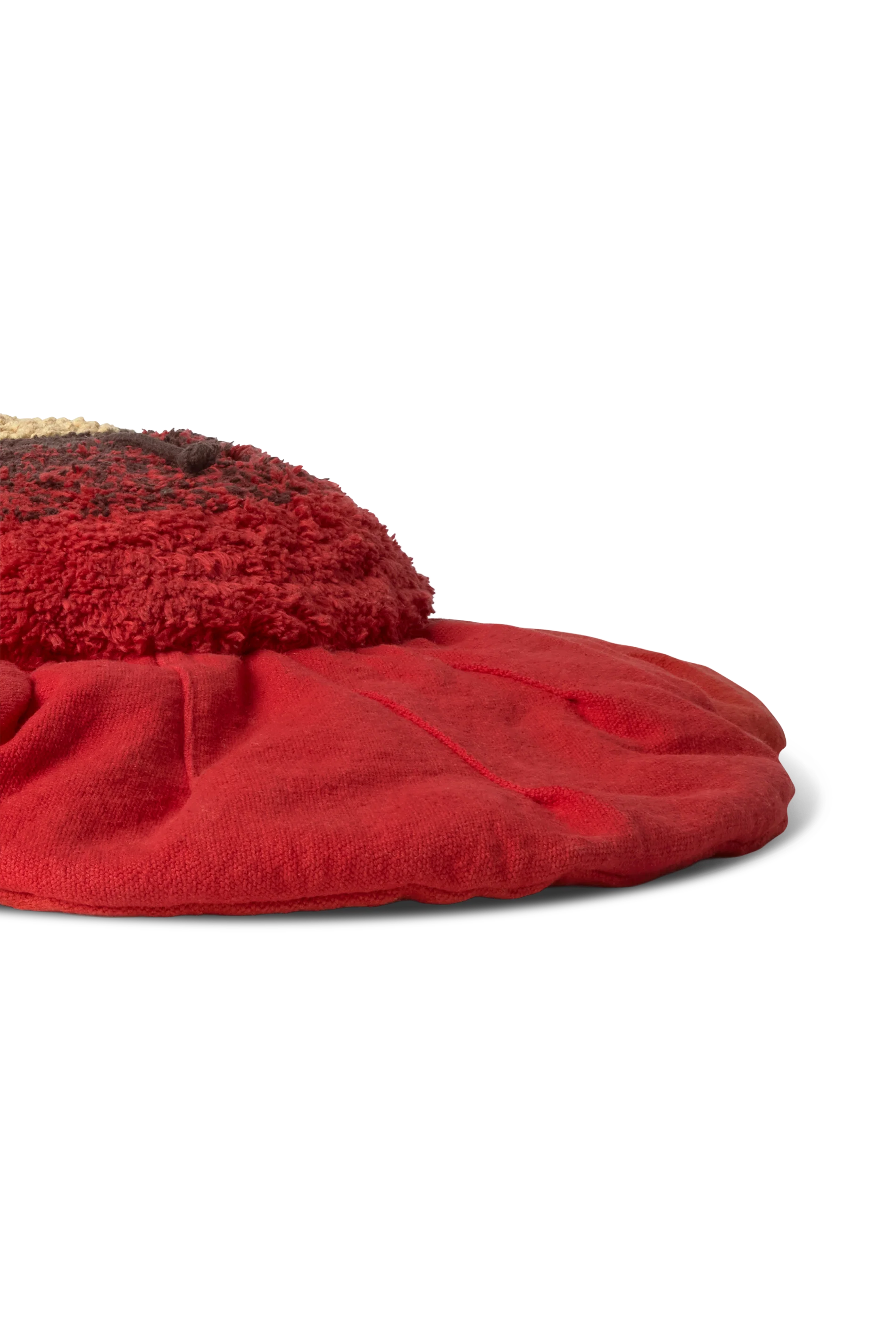 Red Poppy Floor Cushion - image 5