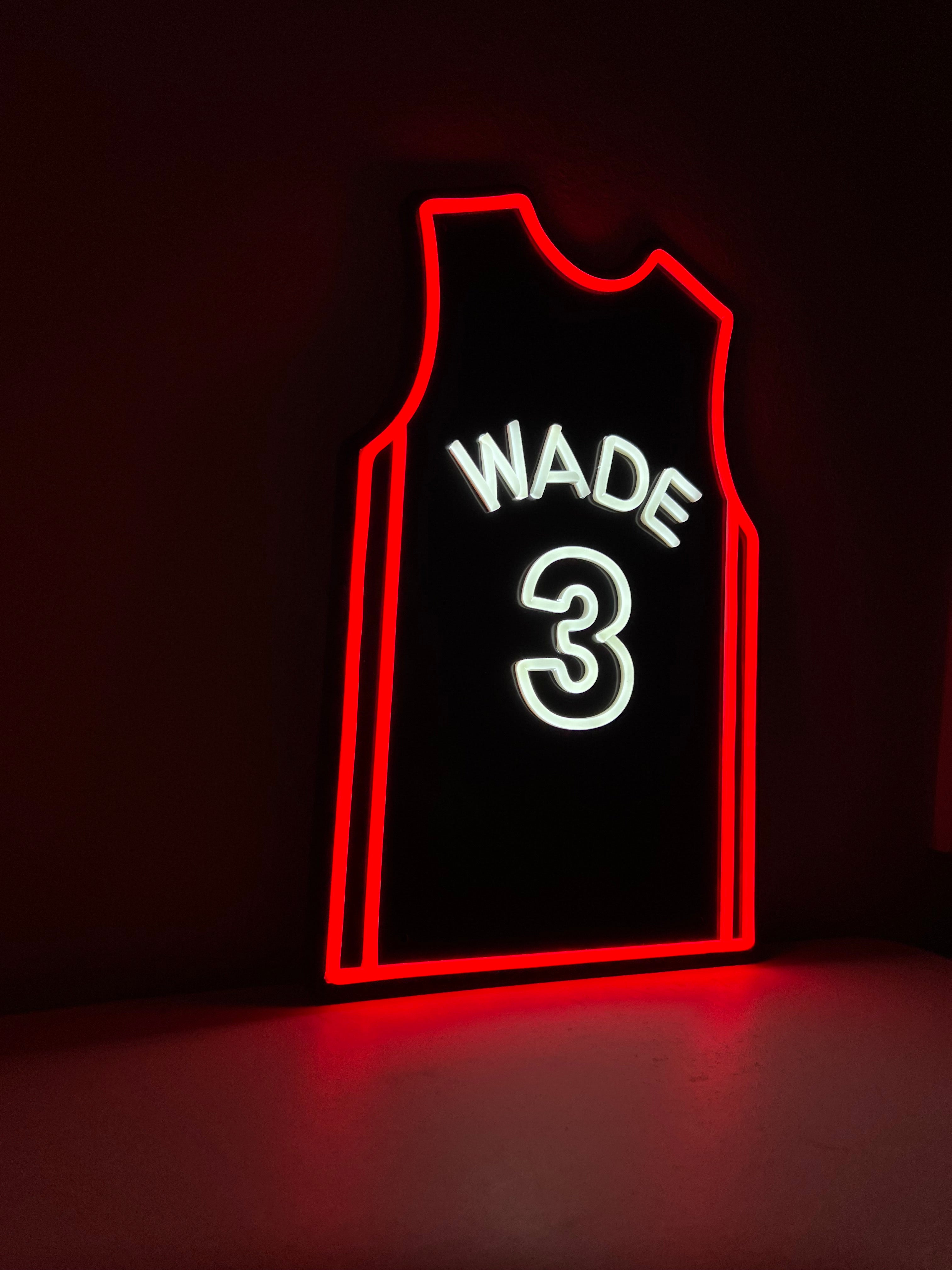 LED Jersey Sign - Wade #3 - image 3