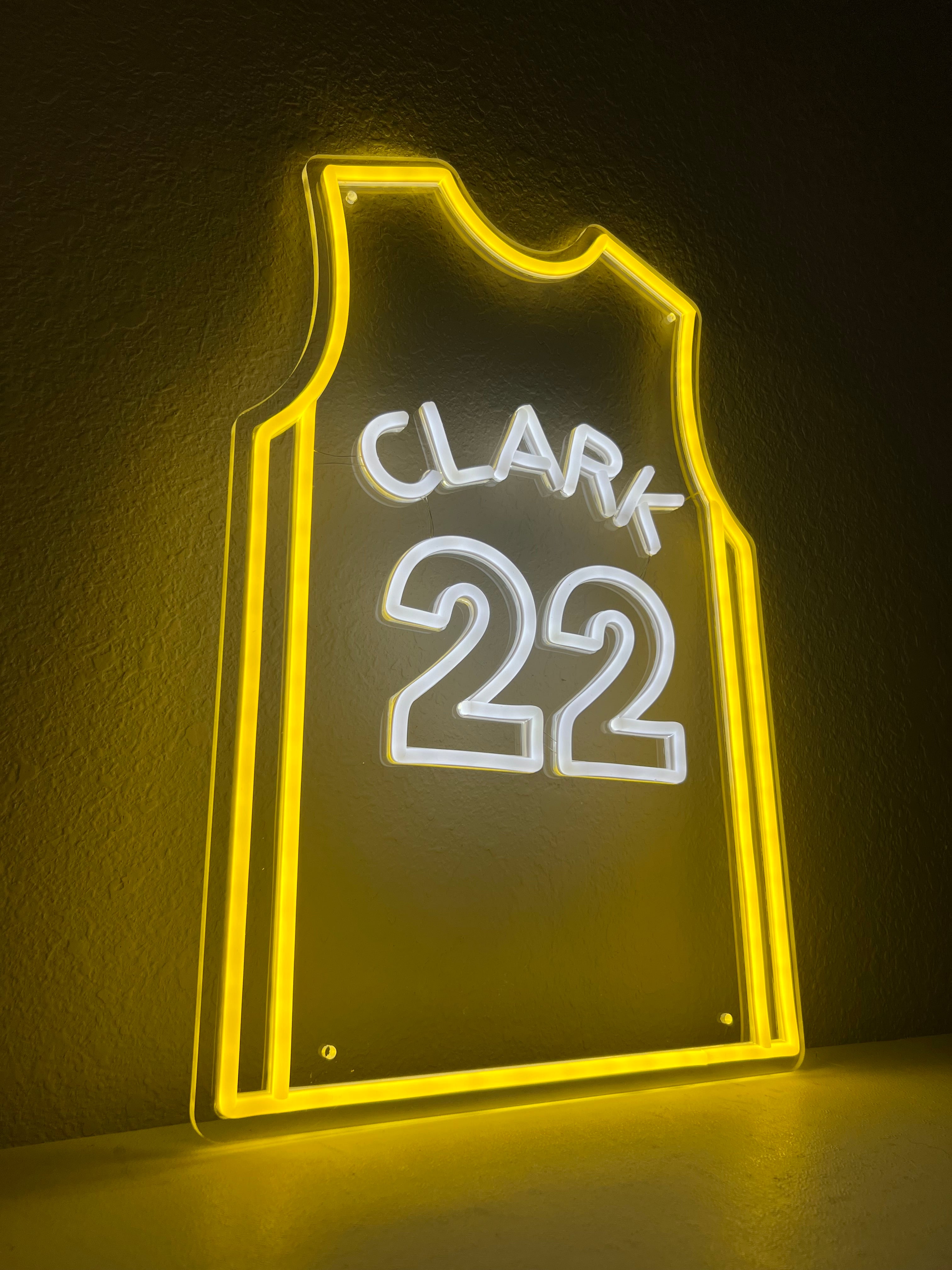 LED Jersey Sign - WNBA Clark #22 - image 5