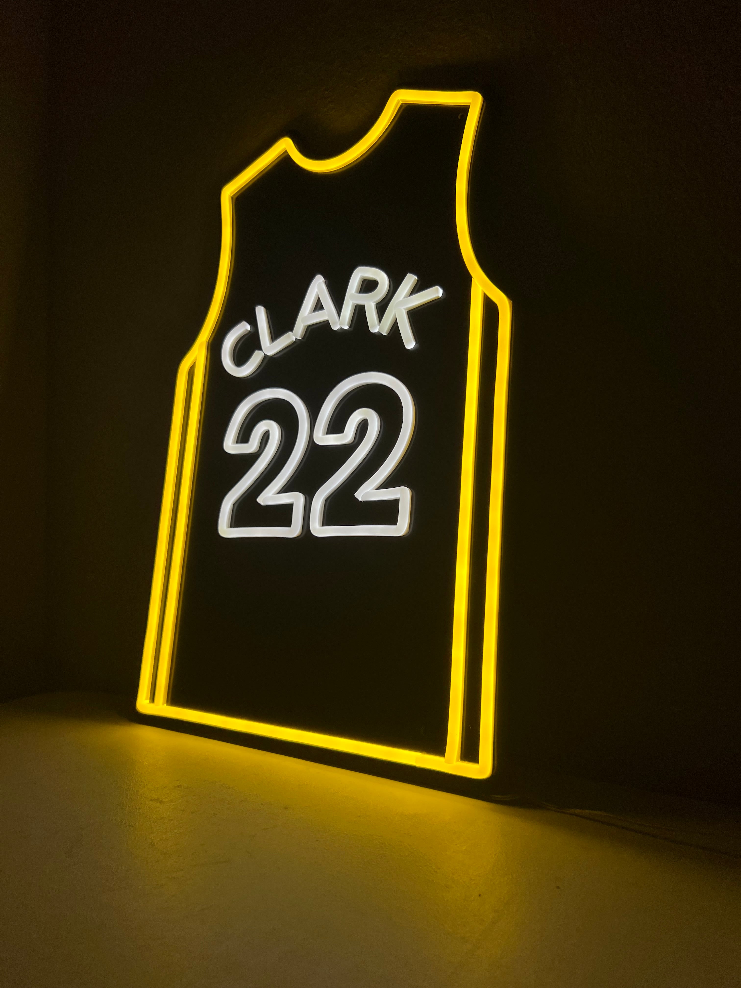 LED Jersey Sign - WNBA Clark #22 - image 4