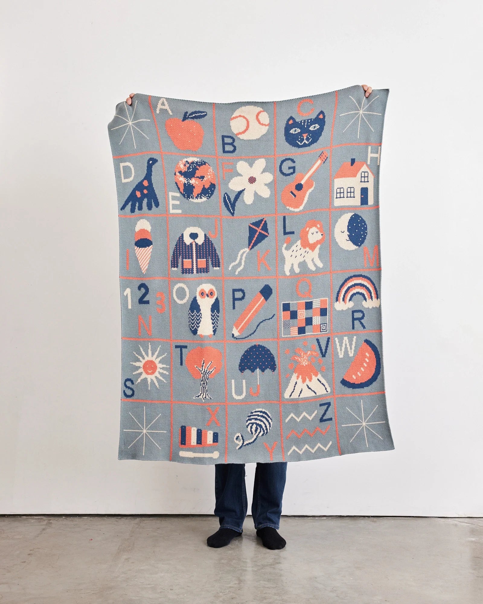 ABC Knit Midi Blanket - image 8