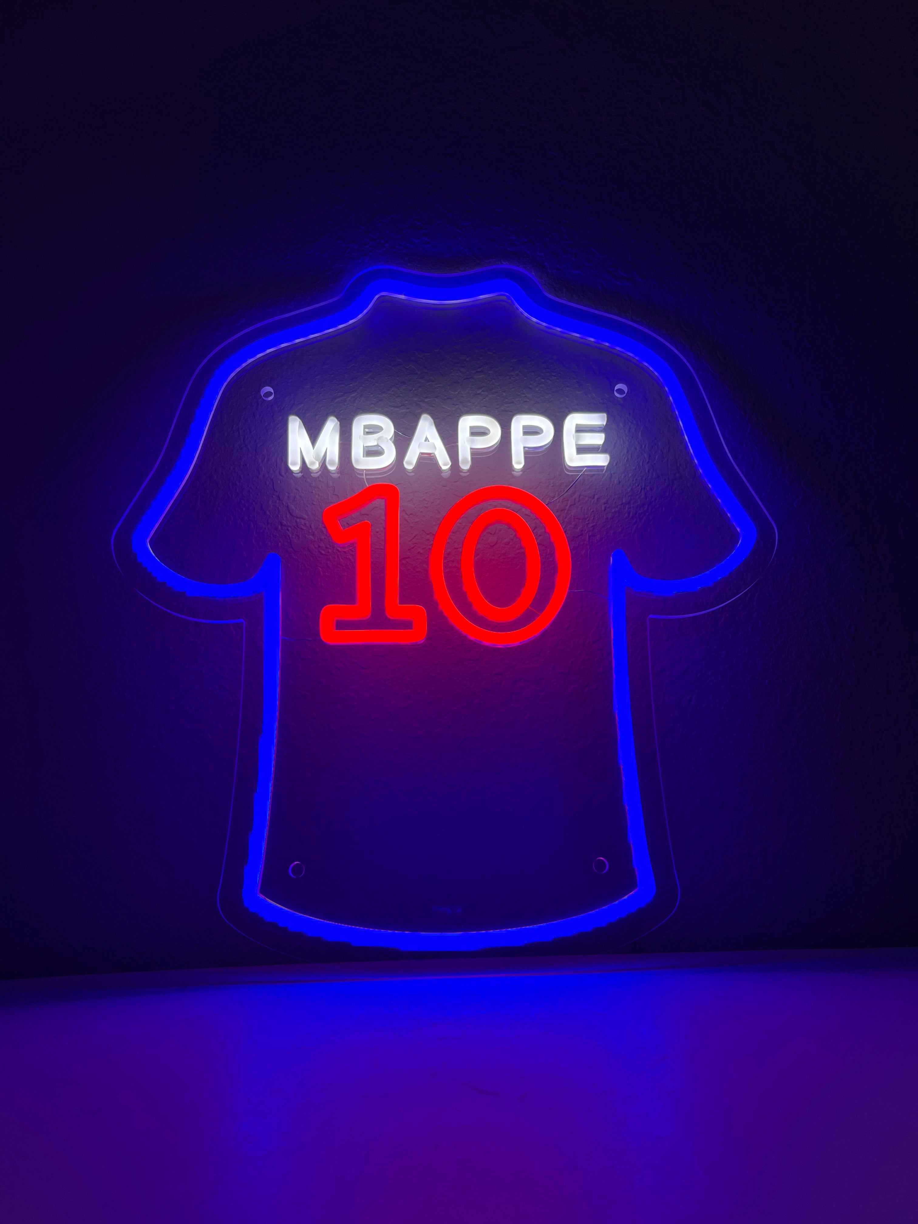 LED Jersey Sign - Mbappe #10 - image 3