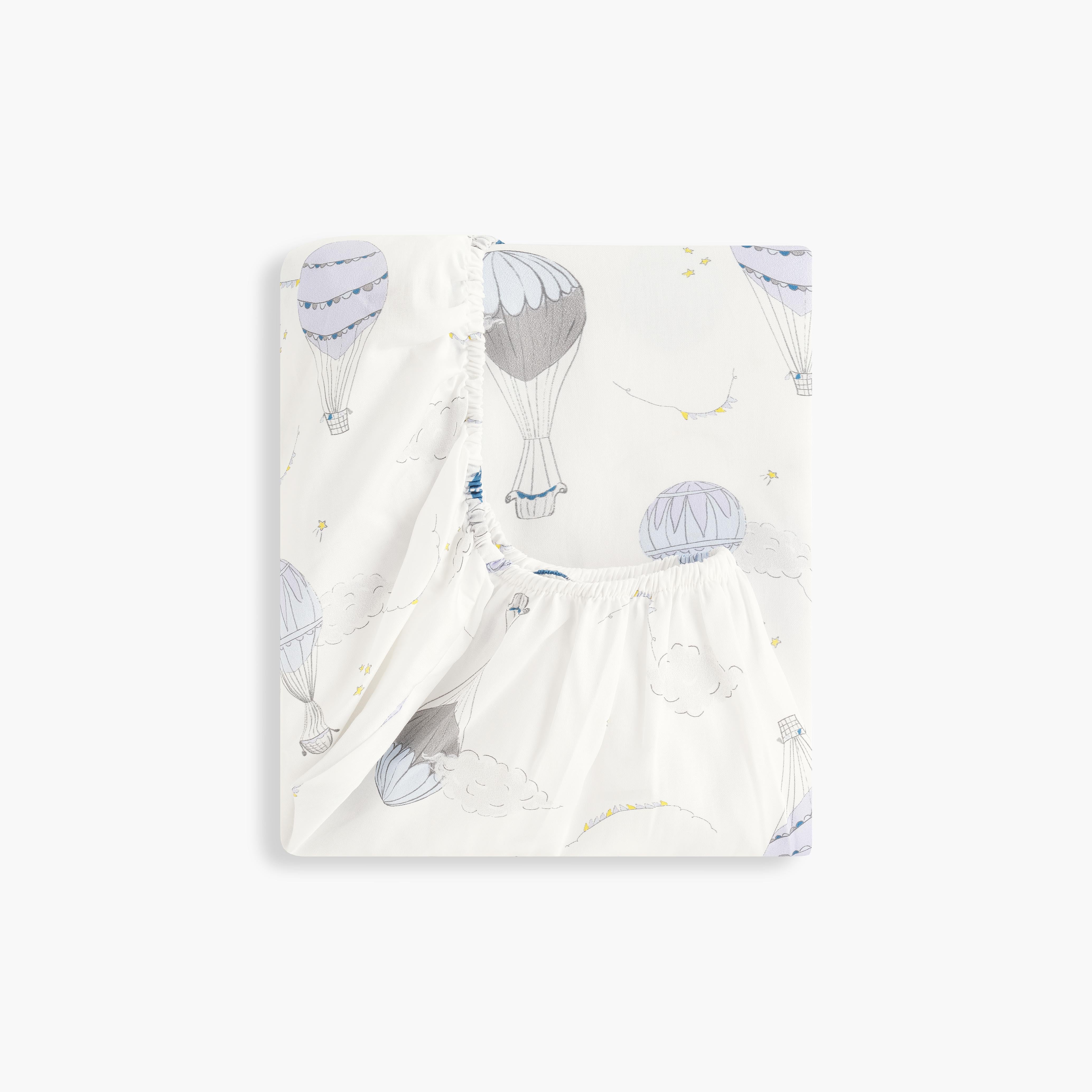 Touch The Sky Changing Pad Cover - Blue - image 3