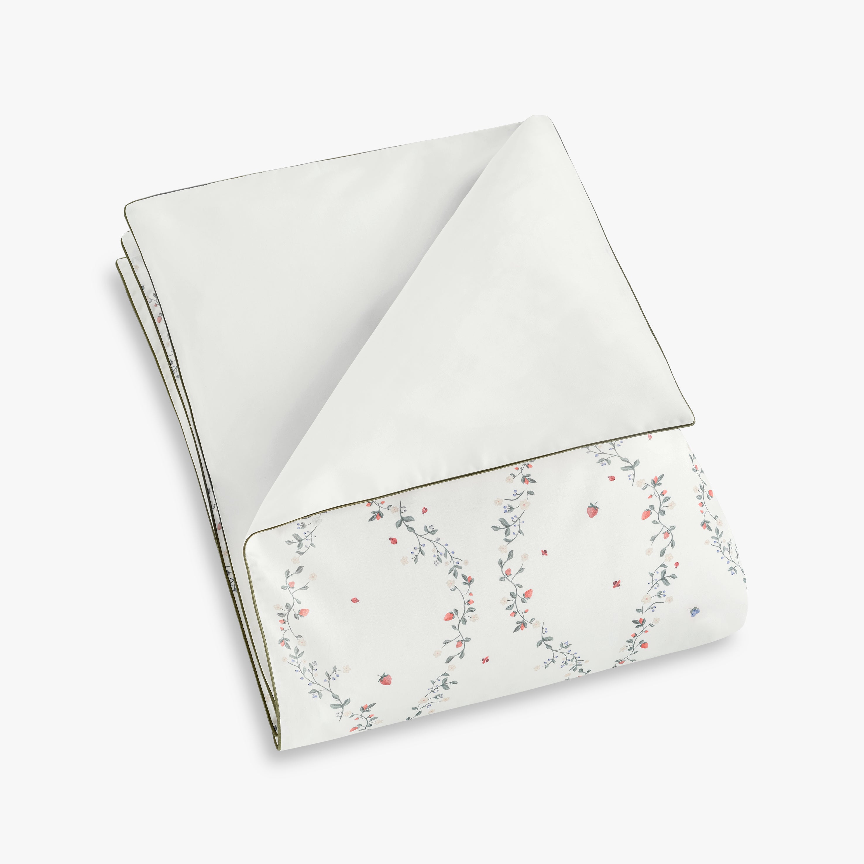 Botanical Berries Toddler Duvet - Ivory - image 3