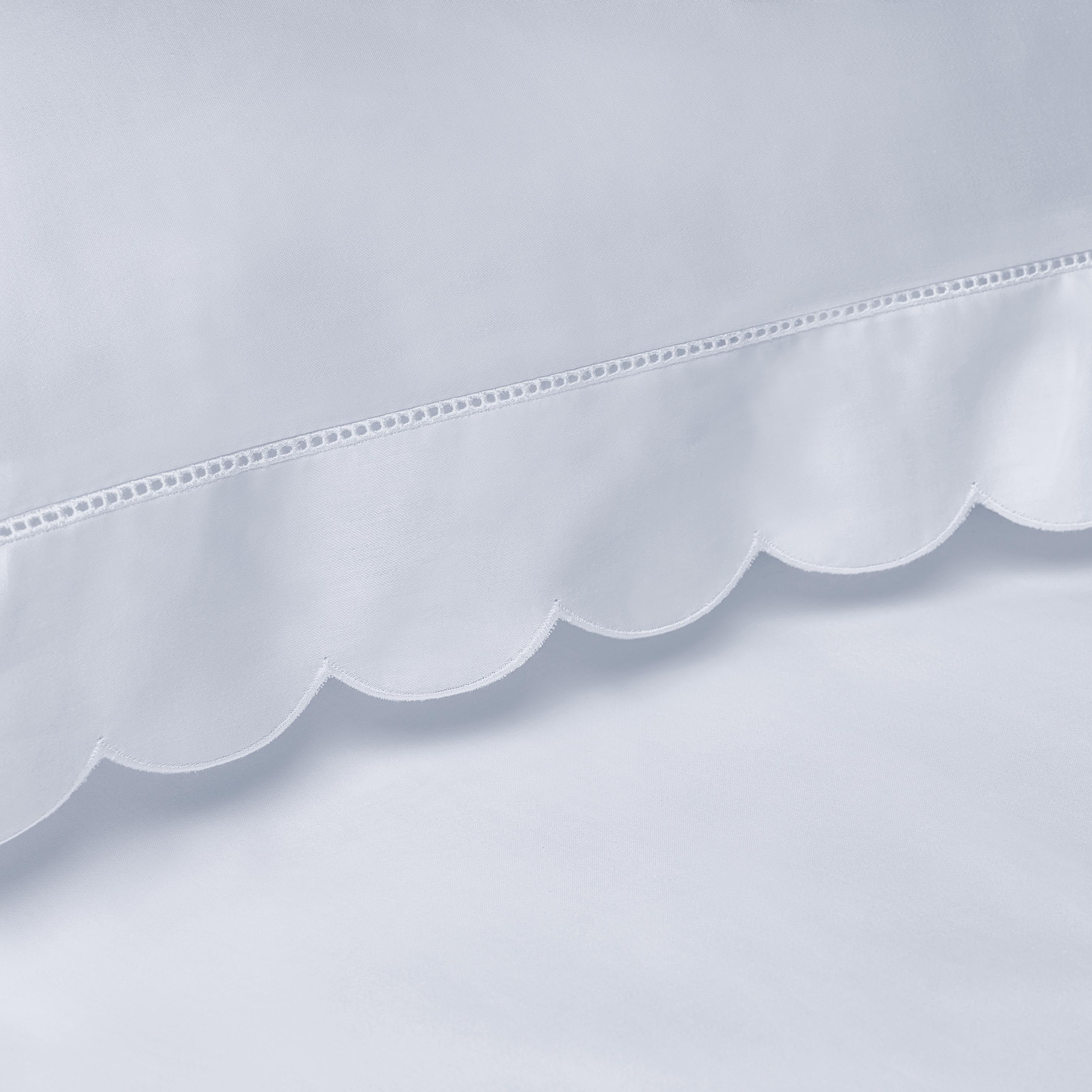 Scalloped Starlight Full/Queen Duvet Cover - Blue - image 6
