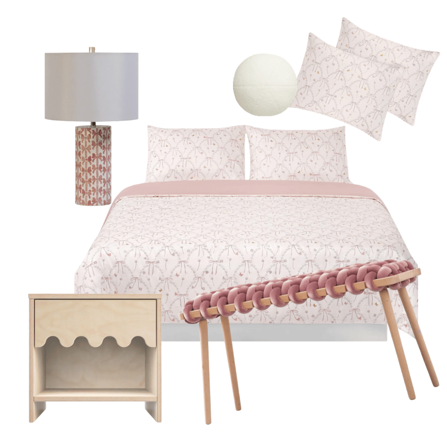 Bow-Obsessed Tween Room Upgrade Bundle