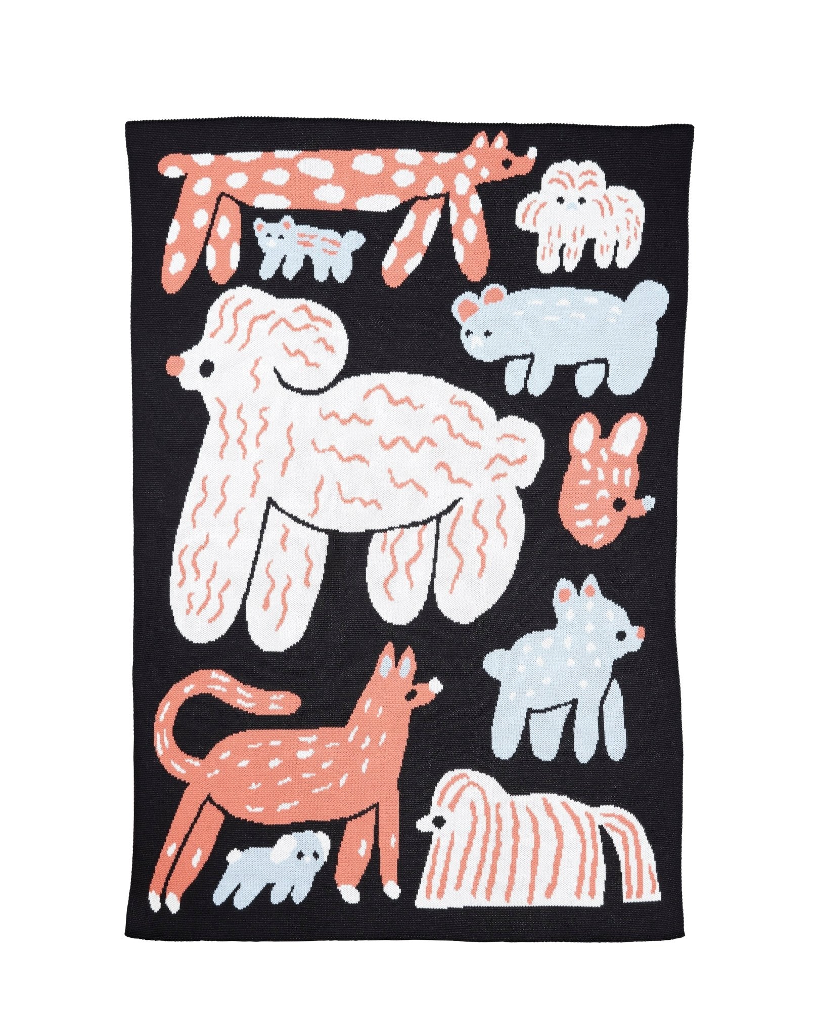Bow Wow Knit Midi Blanket - image 5