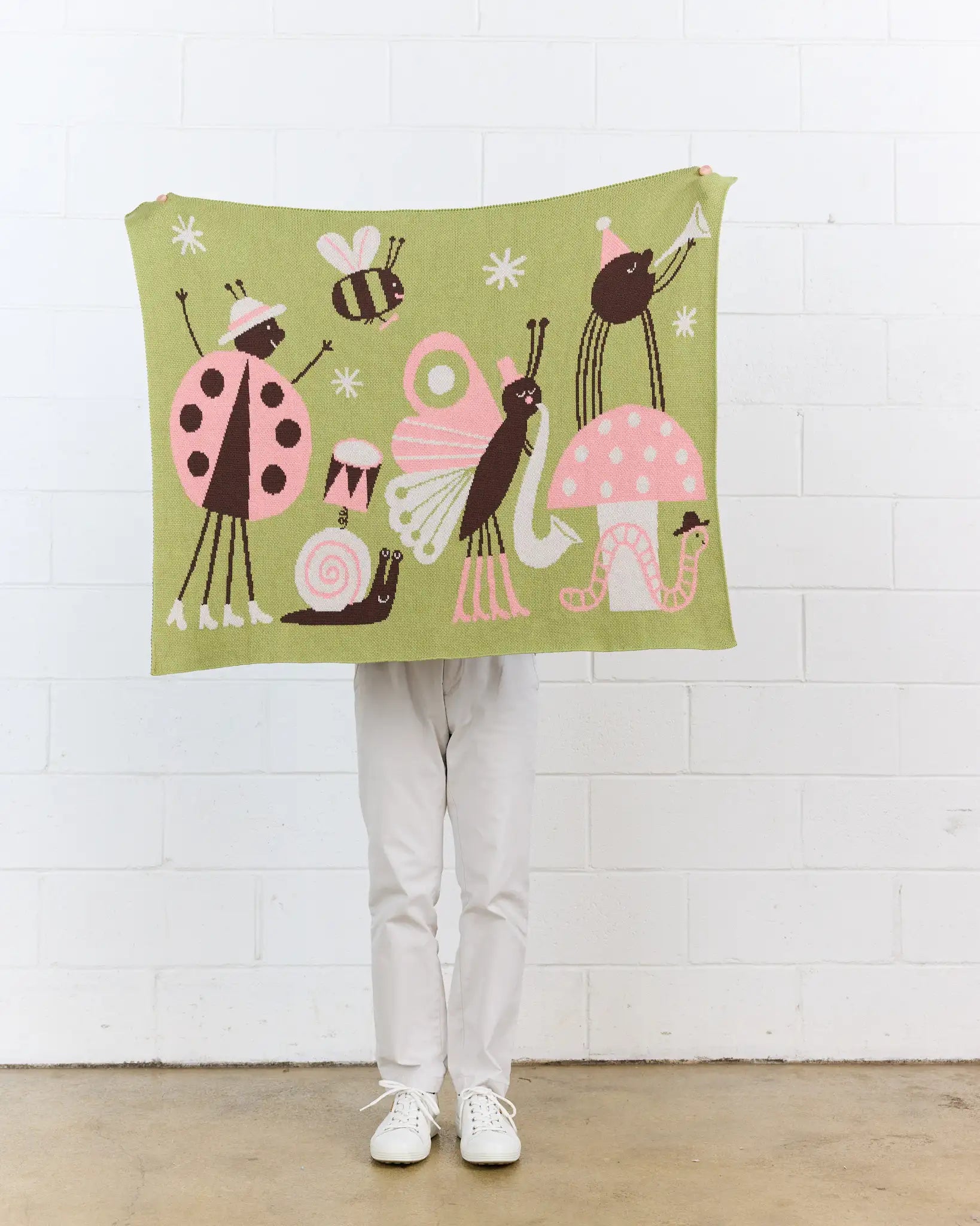 Bug Band Knit Mini Blanket - Personalization Available - image 9