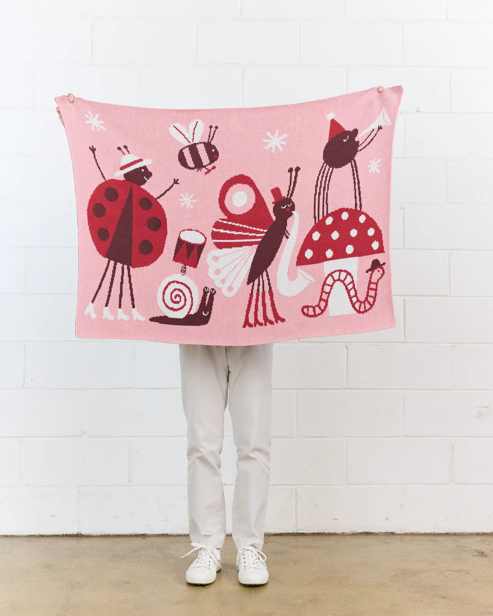 Bug Band Knit Mini Blanket - Personalization Available - image 6