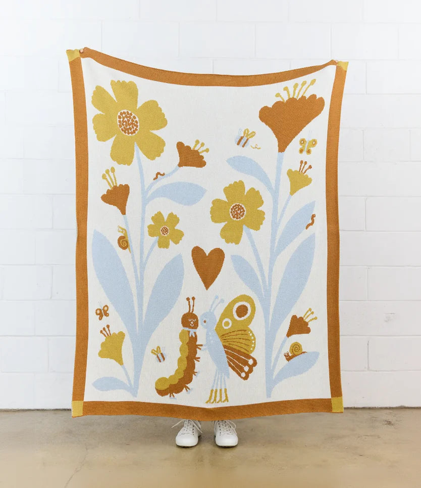 Bugs in Love Knit Blanket - Personalization Available - image 7