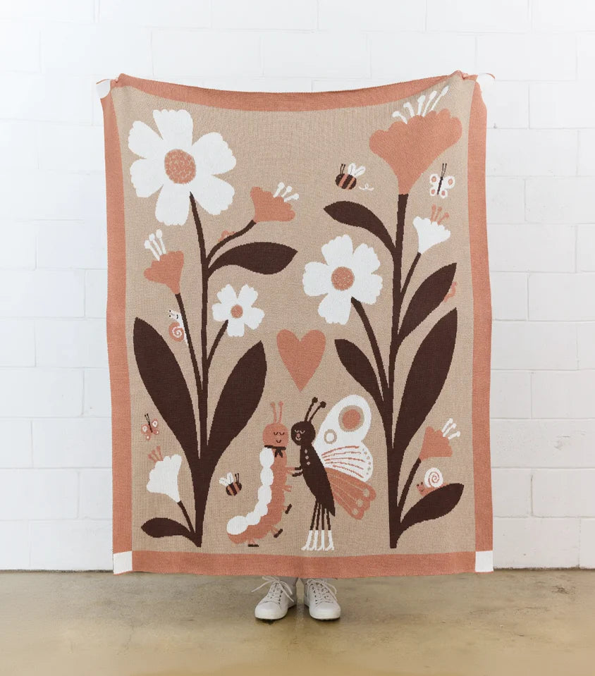 Bugs in Love Knit Blanket - Personalization Available - image 11