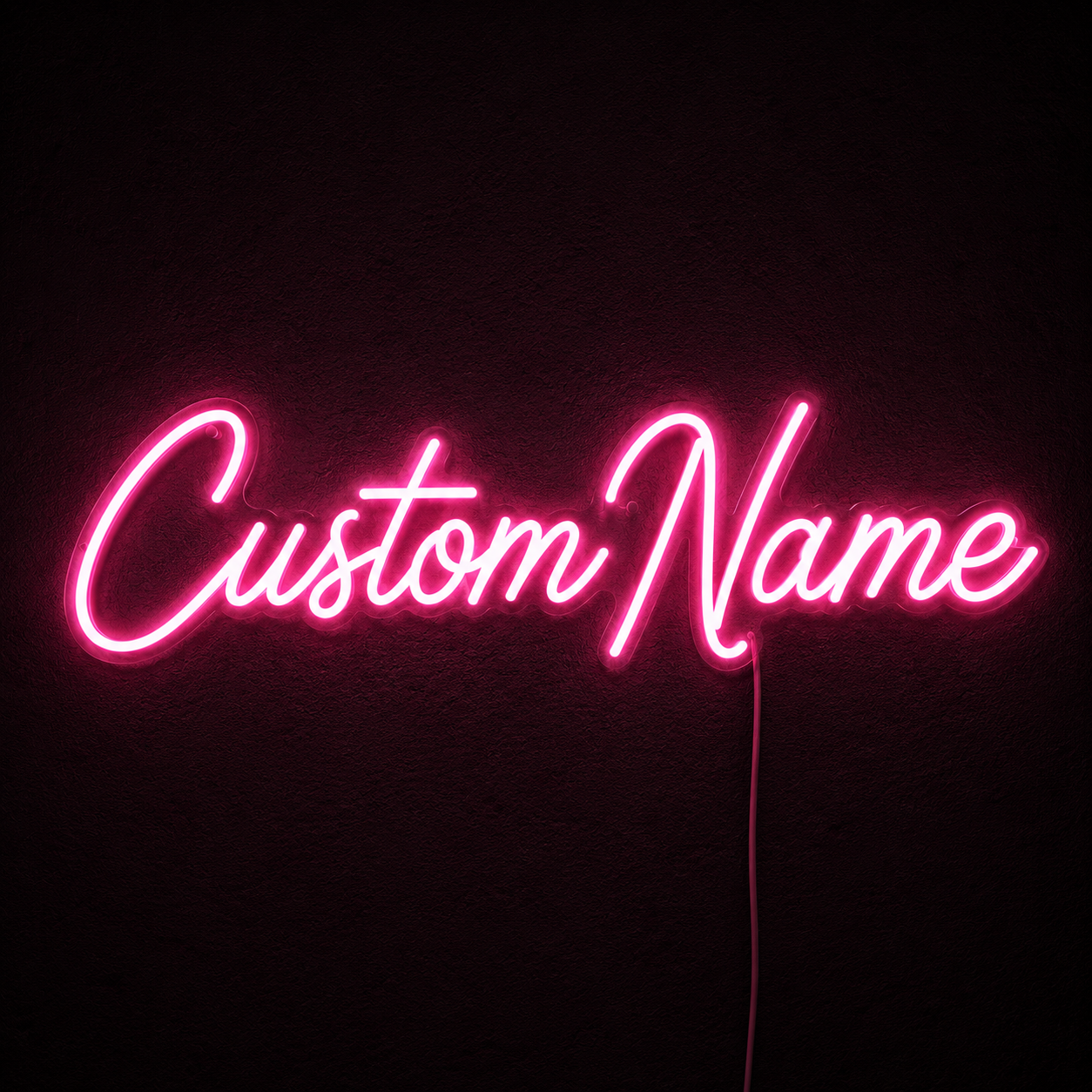 Custom Name LED Sign - Cursive Font