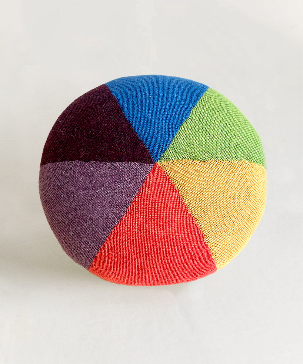 Circus Ball Pillow - Rainbow