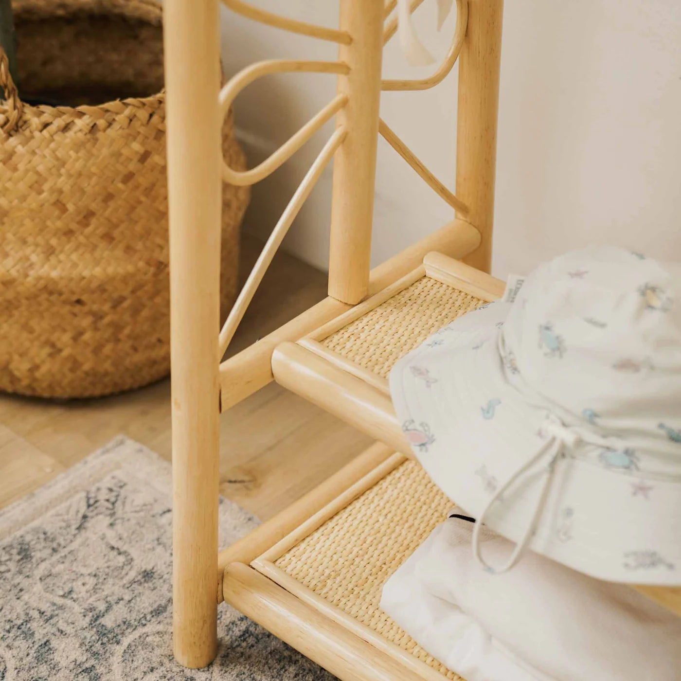 Rattan Kids Montessori Clothing Rack - image 3