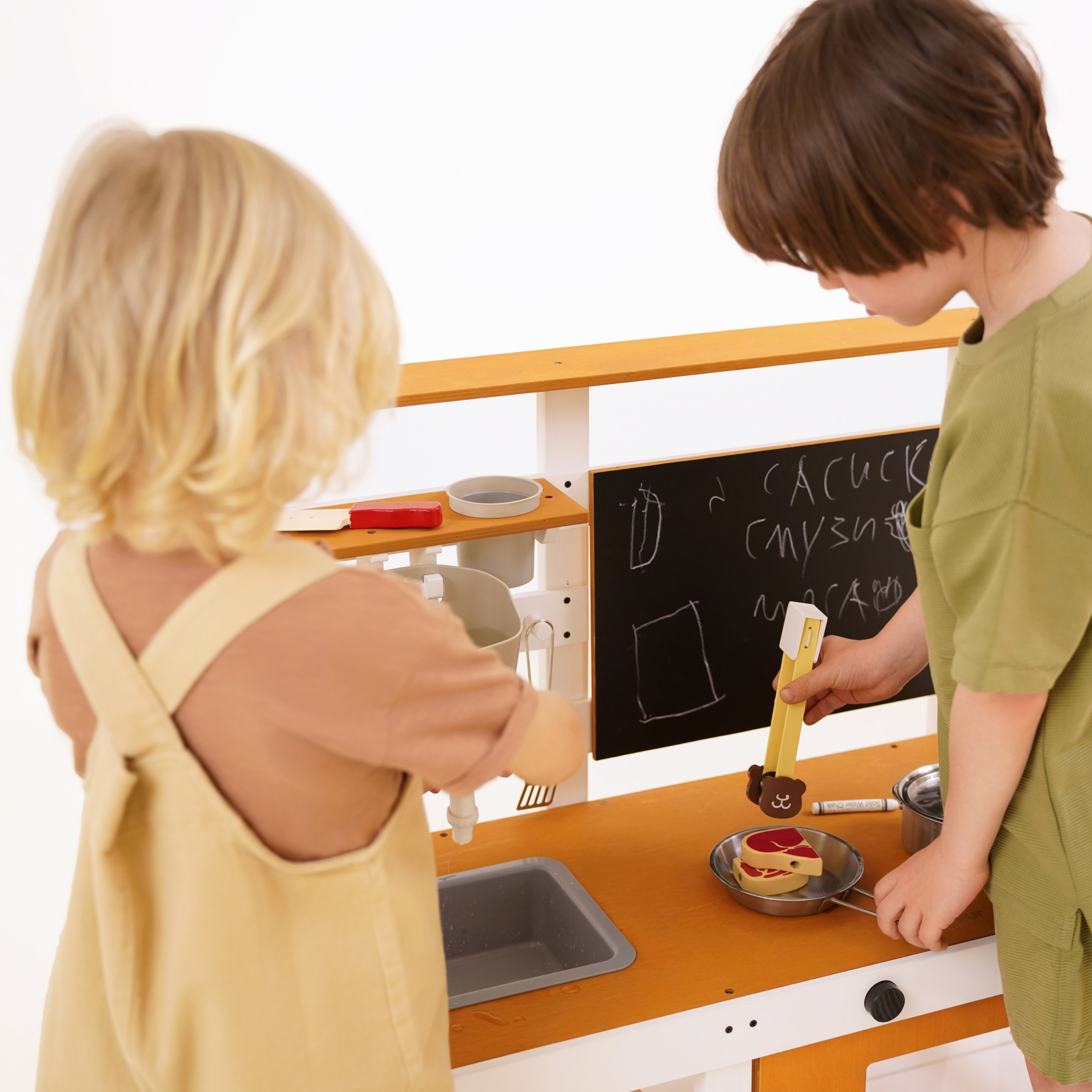 Outdoor Wooden Play Kitchen - image 4
