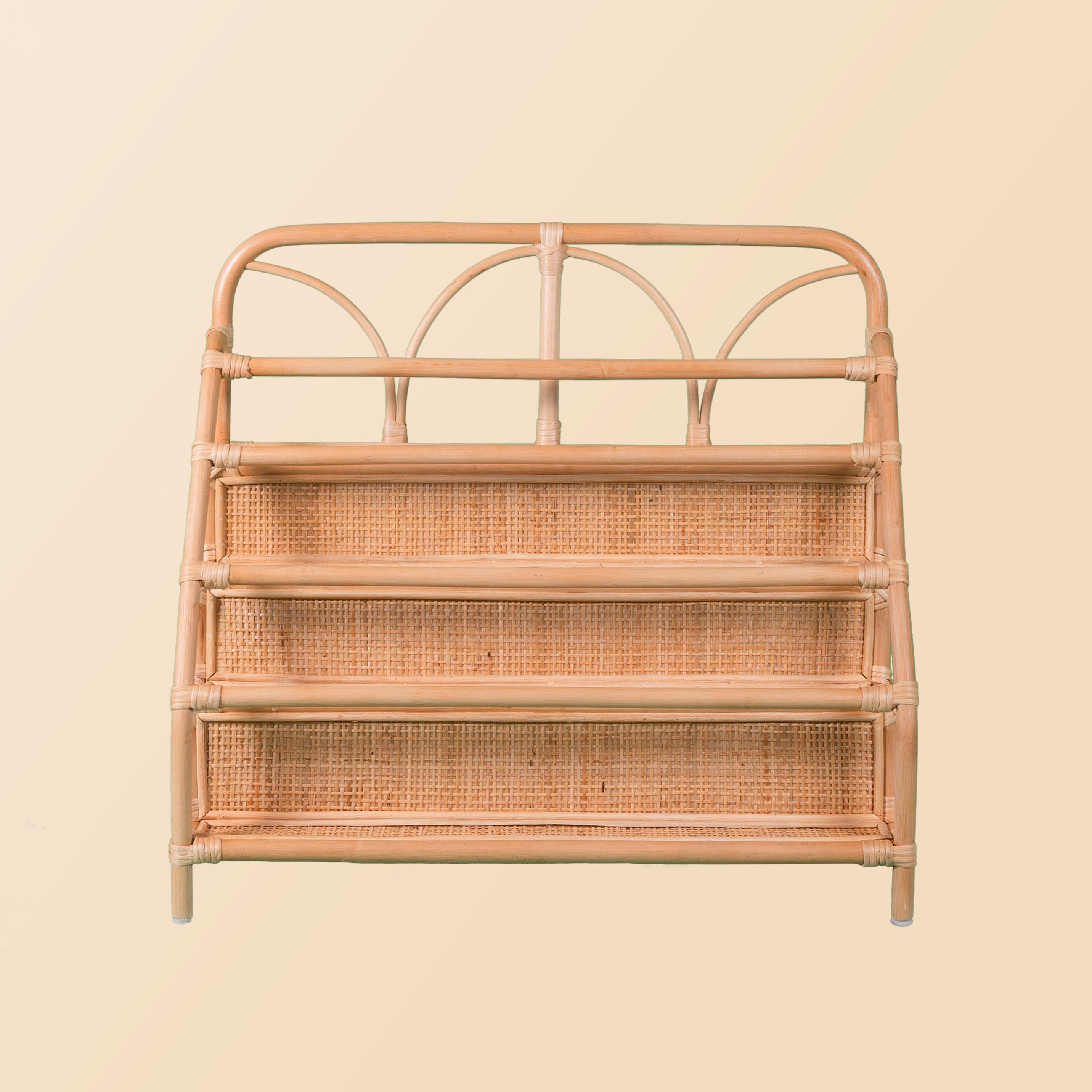 Kids Rattan Montessori Bookshelf - image 7
