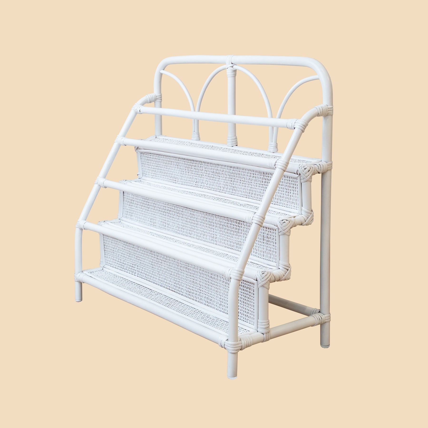 Elena Kids Montessori Bookshelf -White