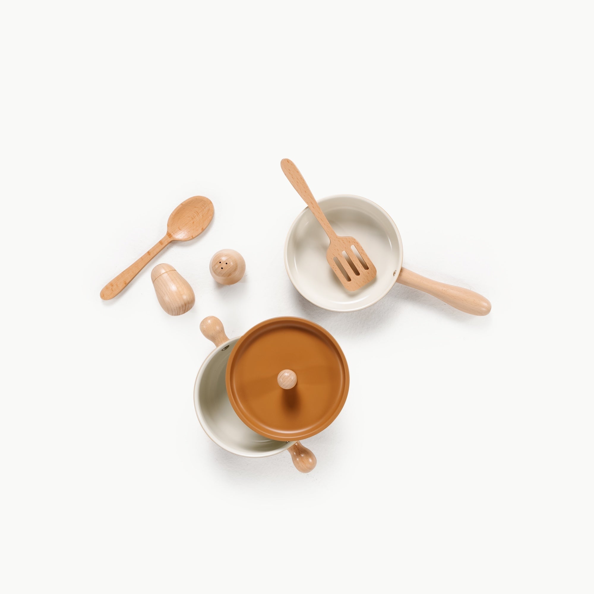 Wooden Play Cooking Set - image 5