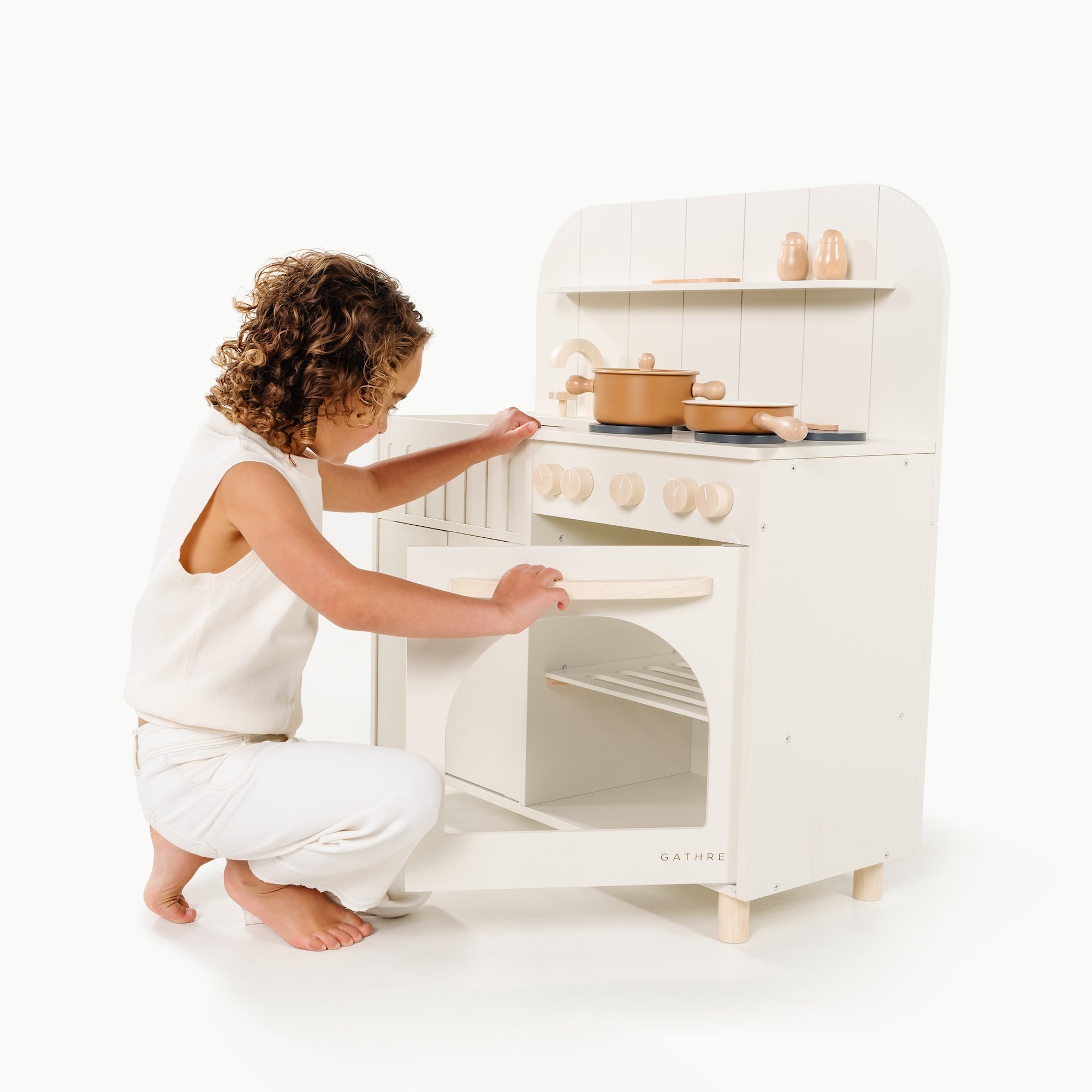 Wooden Play Cooking Set