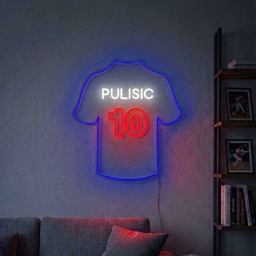 LED Jersey Sign - Pulisic #10 - image 1