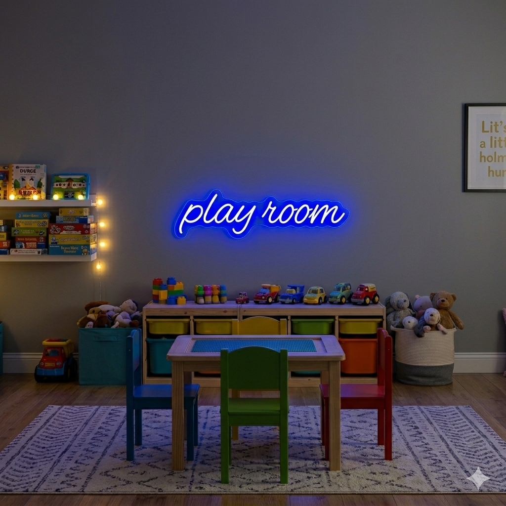 Custom Name LED Sign - Cursive Font - image 3