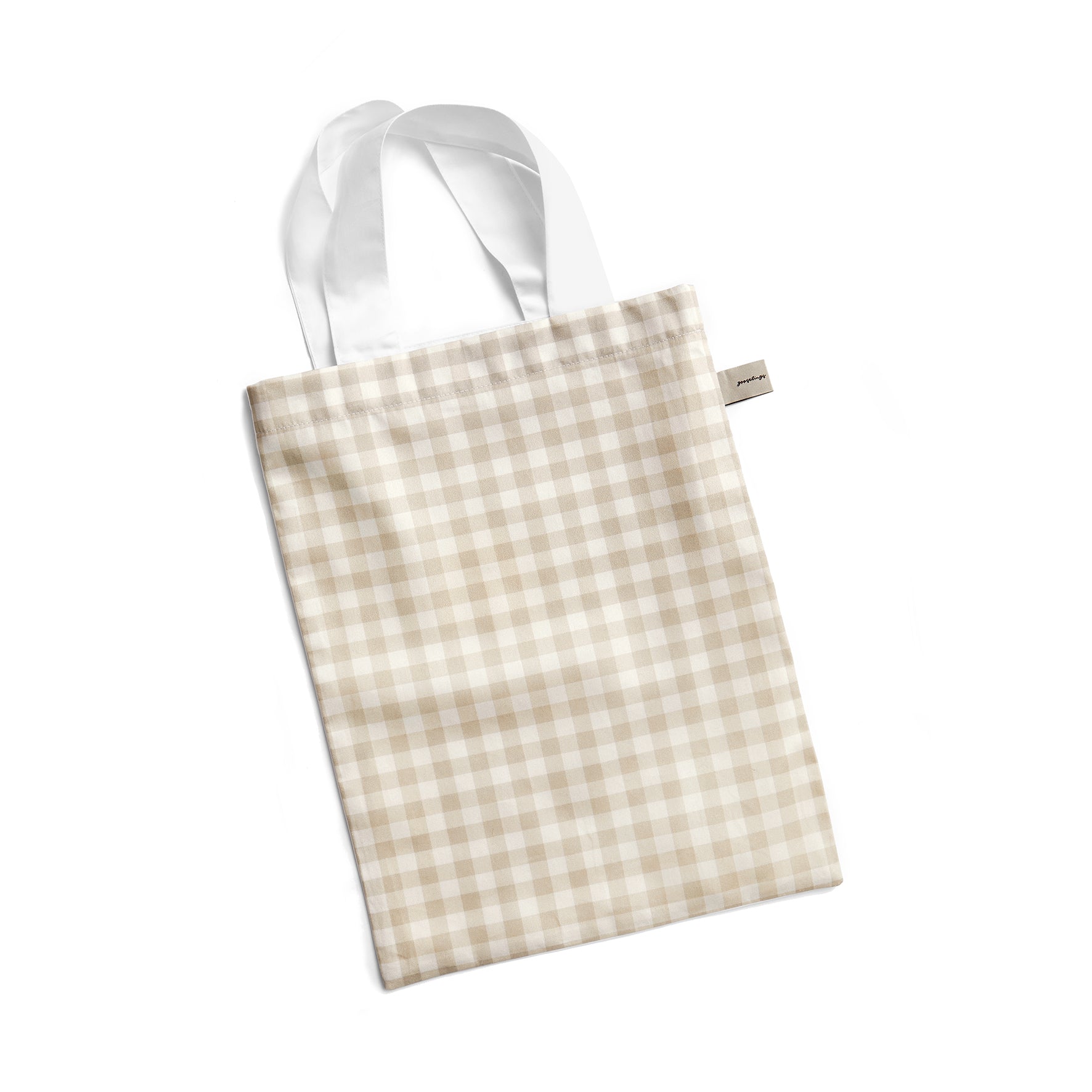 Picnic Gingham Toddler Duvet Set - Beige - image 6