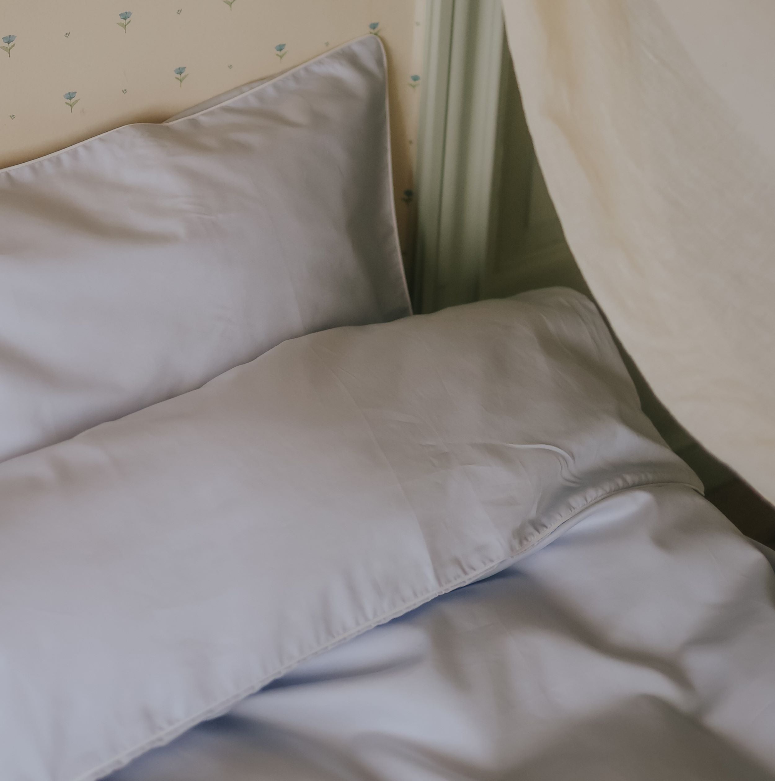 Classic Piped Toddler Duvet - Blue - image 6