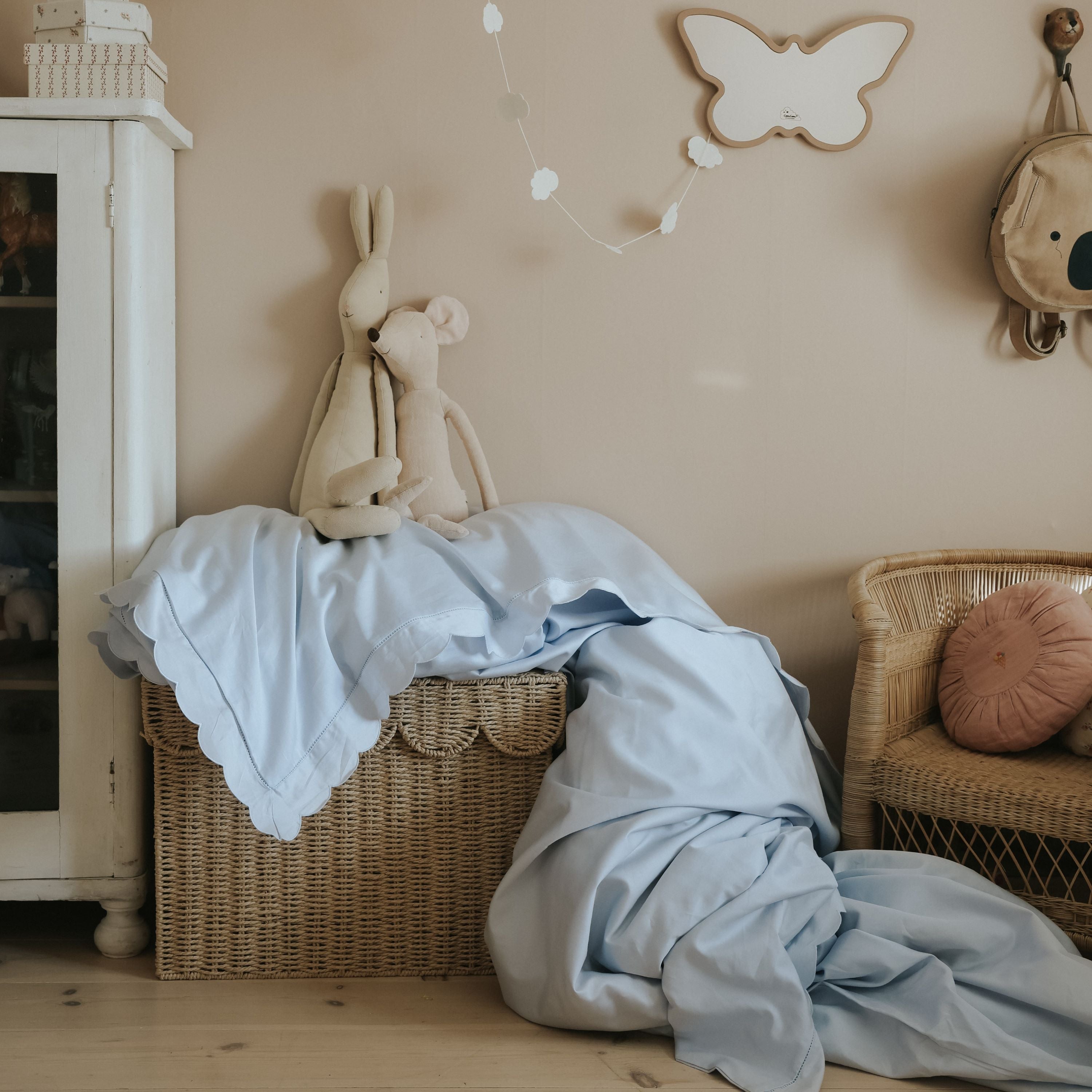 Scalloped Starlight Twin Set - Blue - image 3