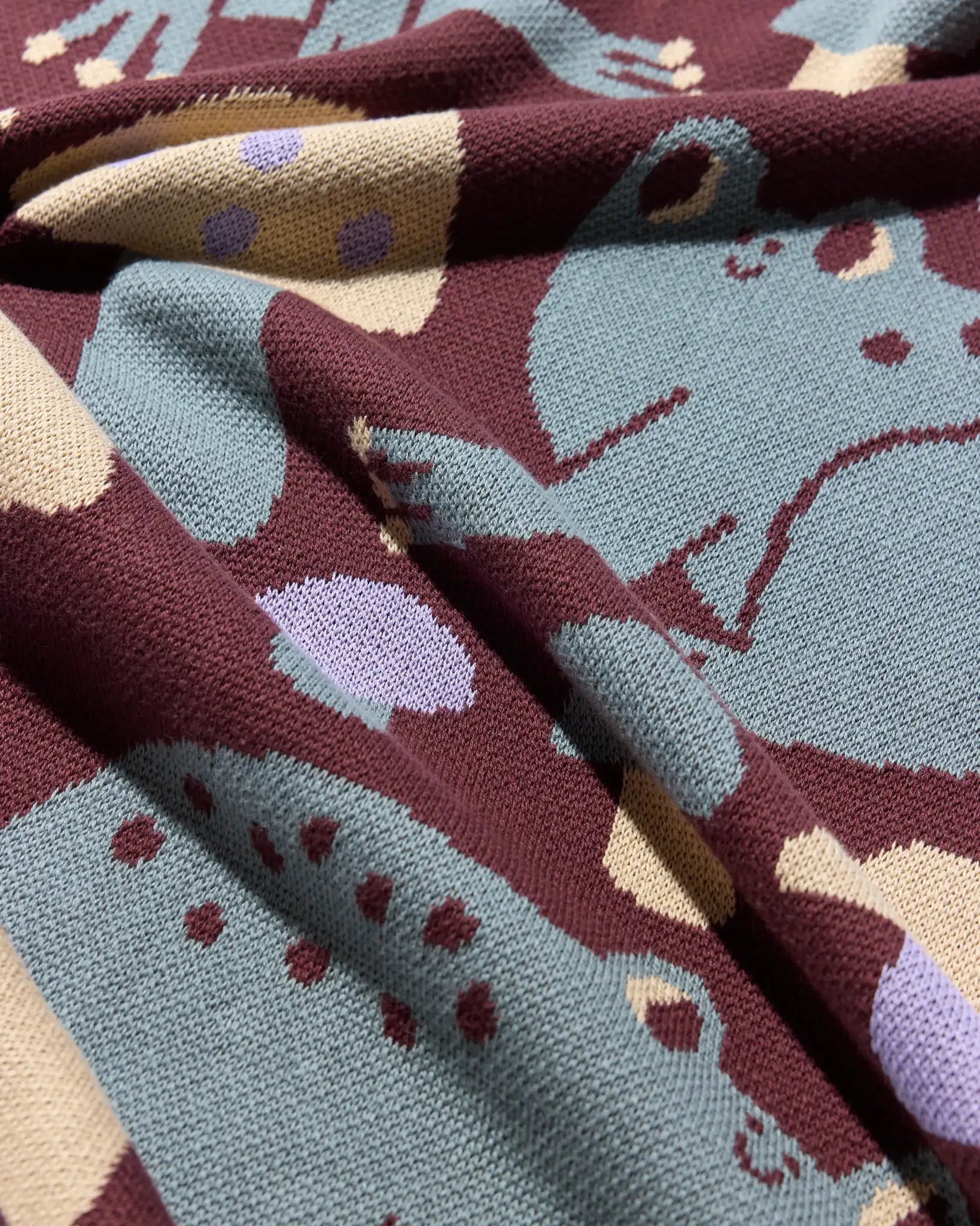 Hoppy Place Knit Mini Blanket - image 7