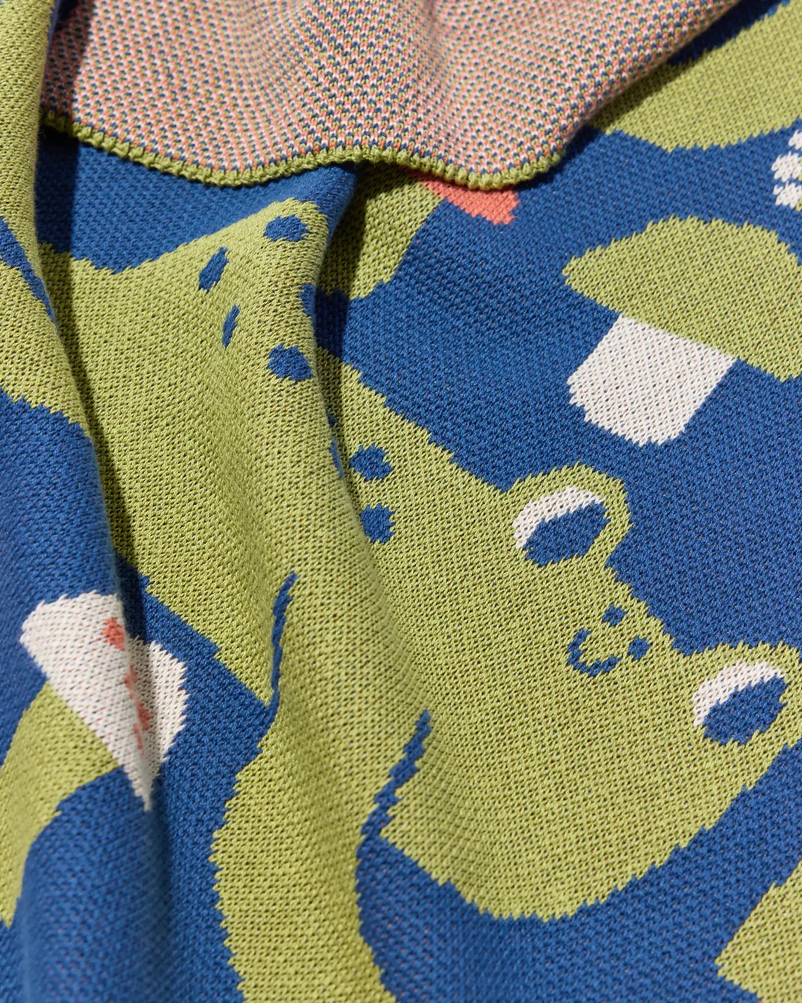 Hoppy Place Knit Mini Blanket - image 3