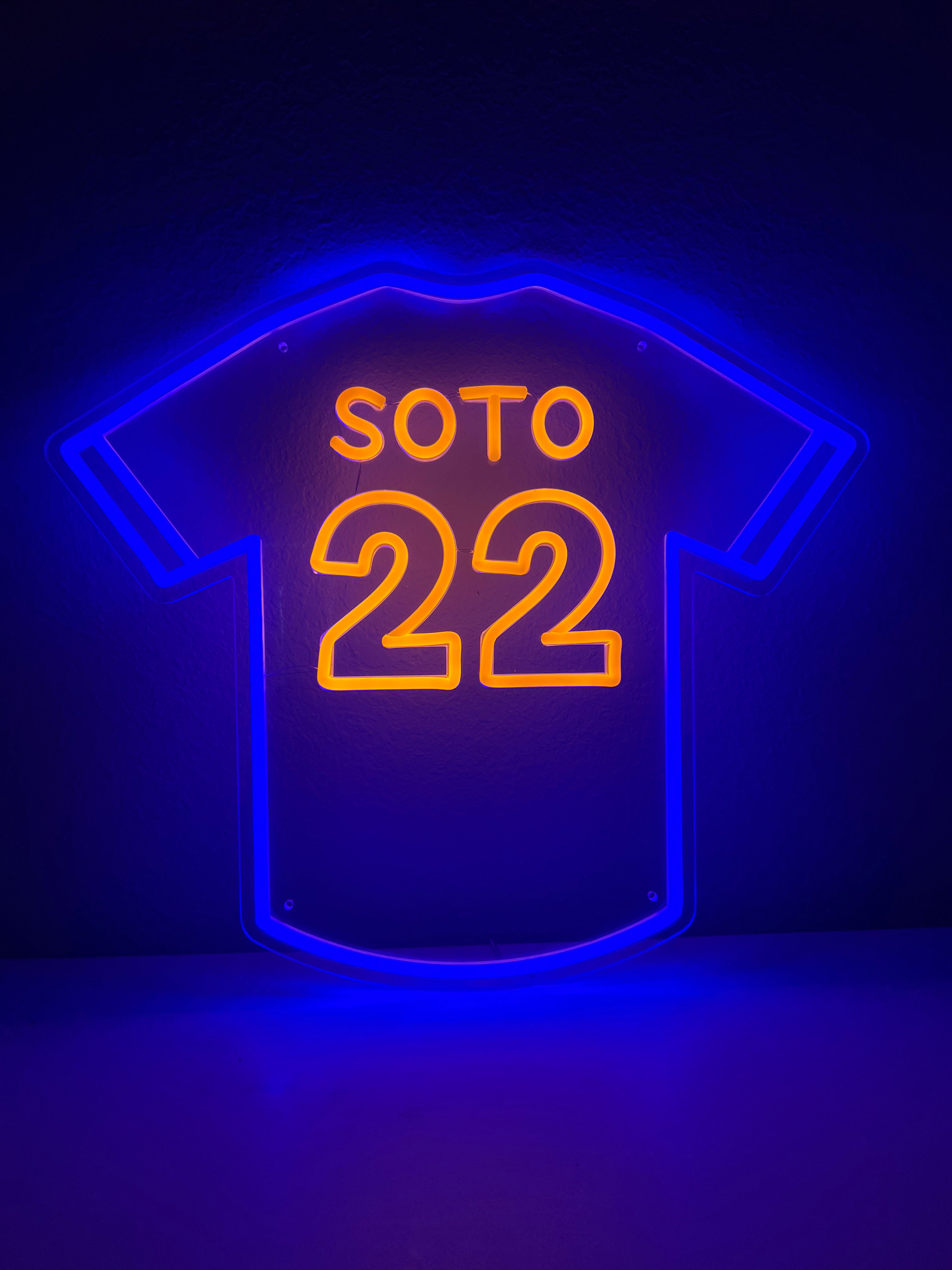 LED Jersey Sign - Soto #22 - image 3
