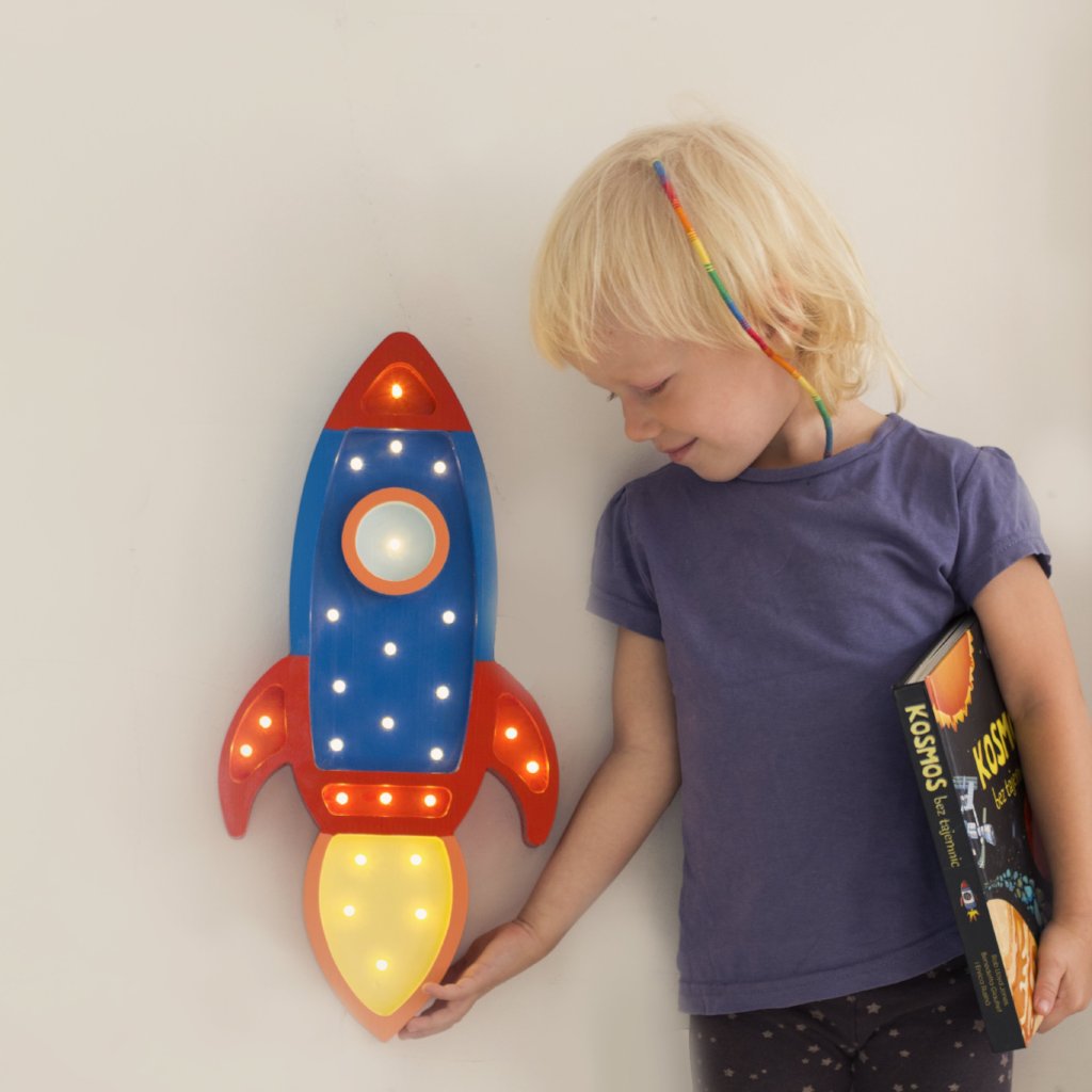 Rocket Ship Lamp - image 4