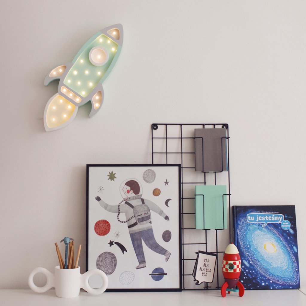 Rocket Ship Lamp - image 18