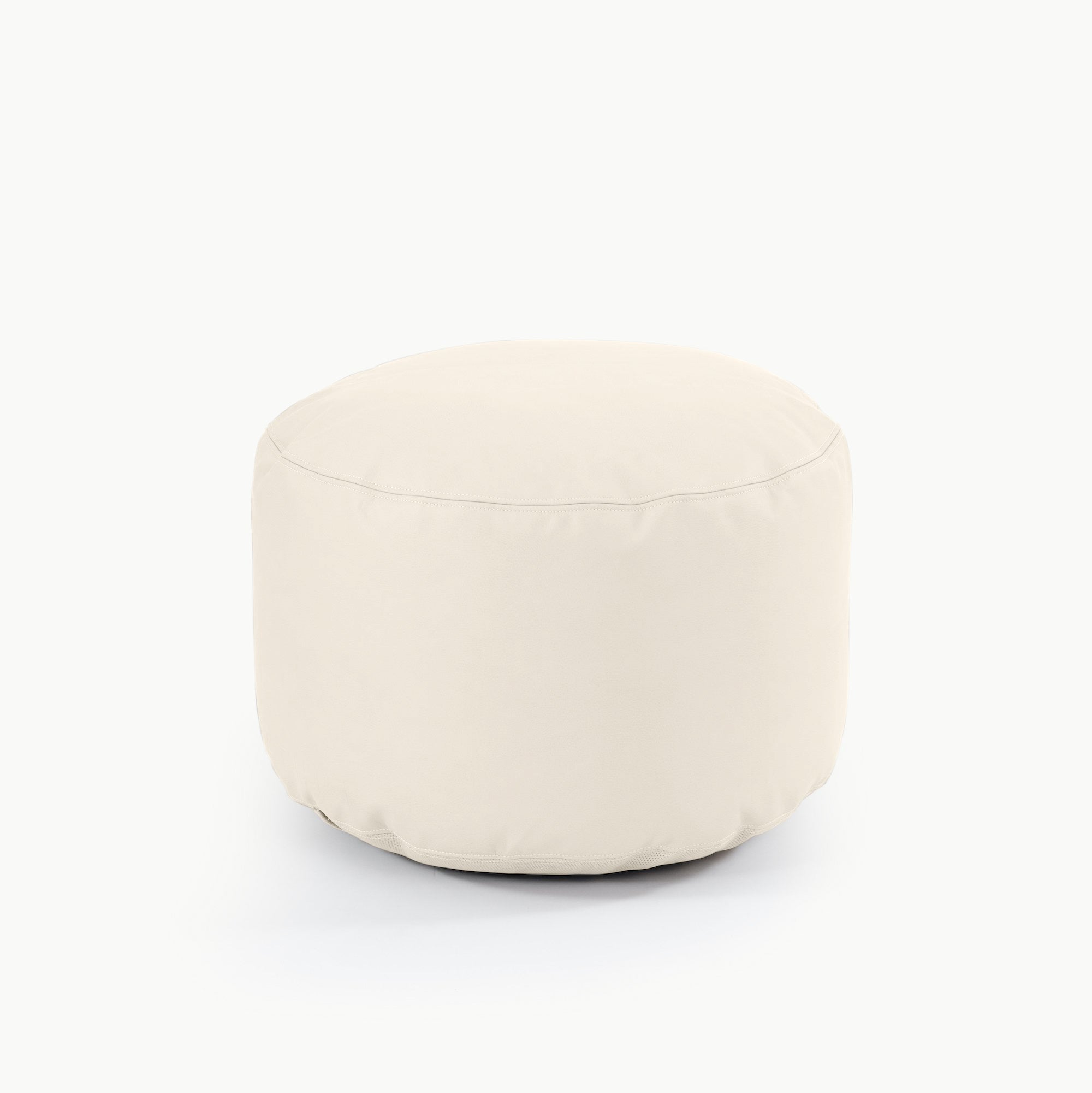 Vegan Leather Pouf - Circle or Square