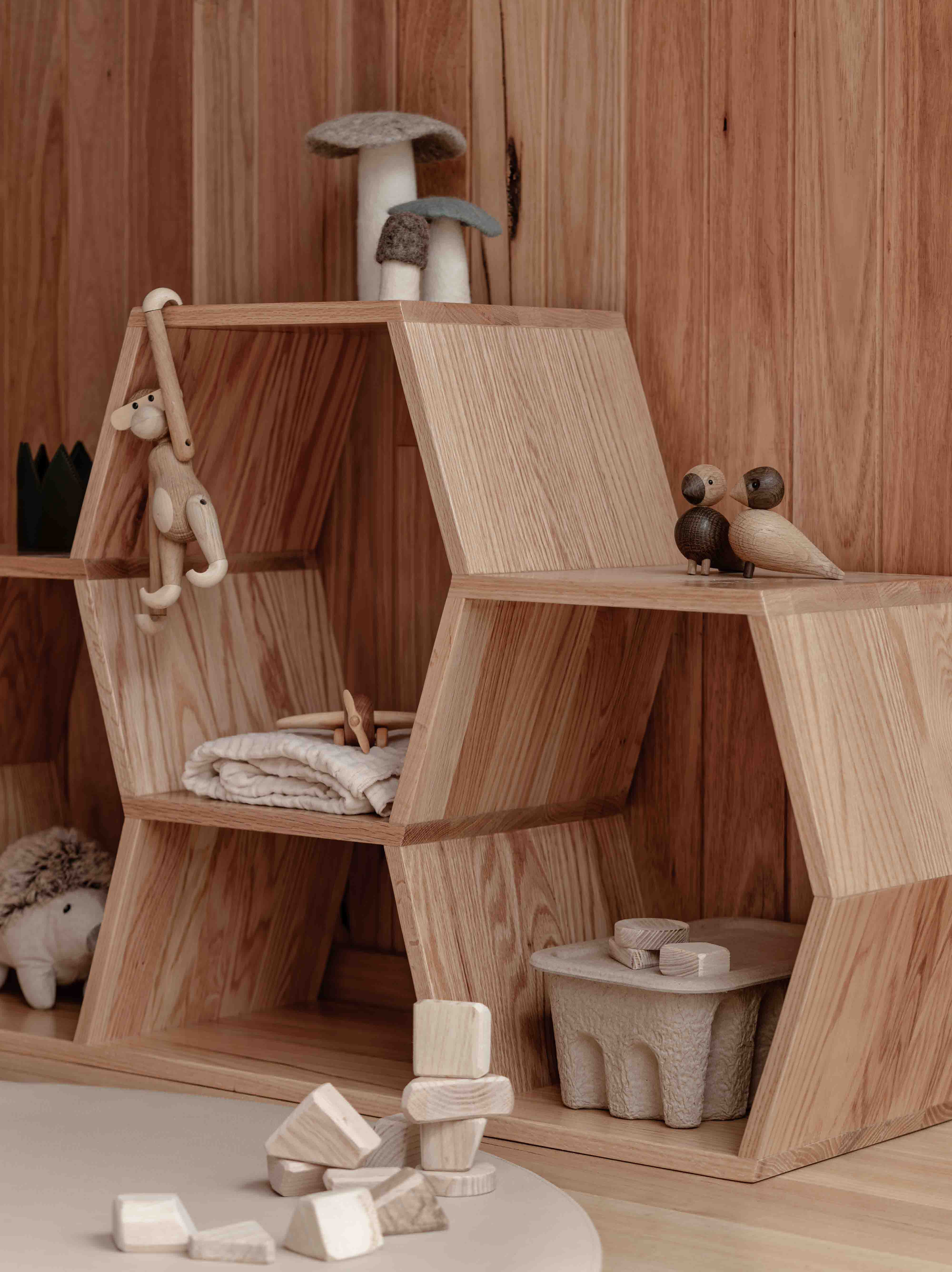 Honeycomb Shelf – Medium Modular Storage - image 3