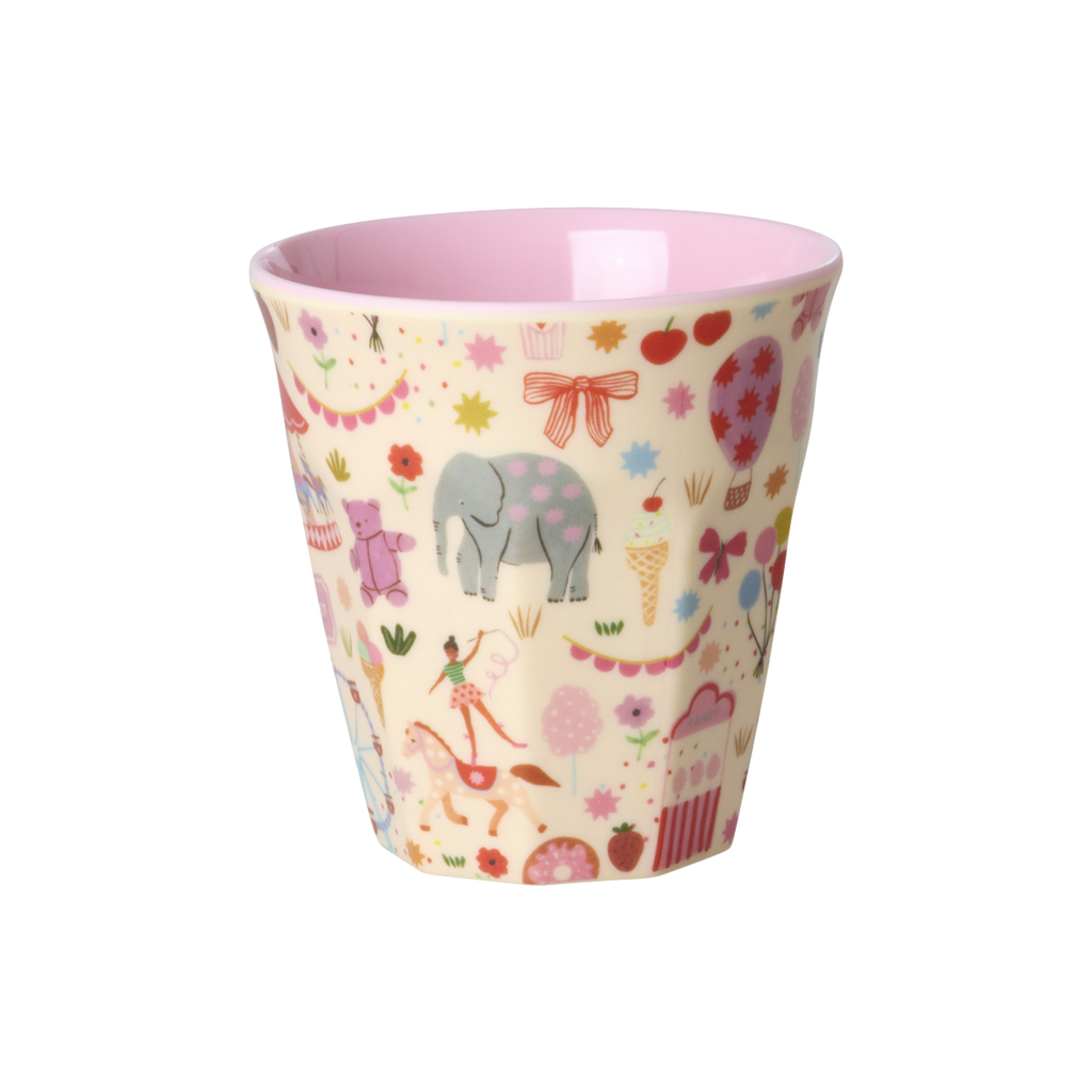 Kids Cup - Fun Fair Pink Print - image 1
