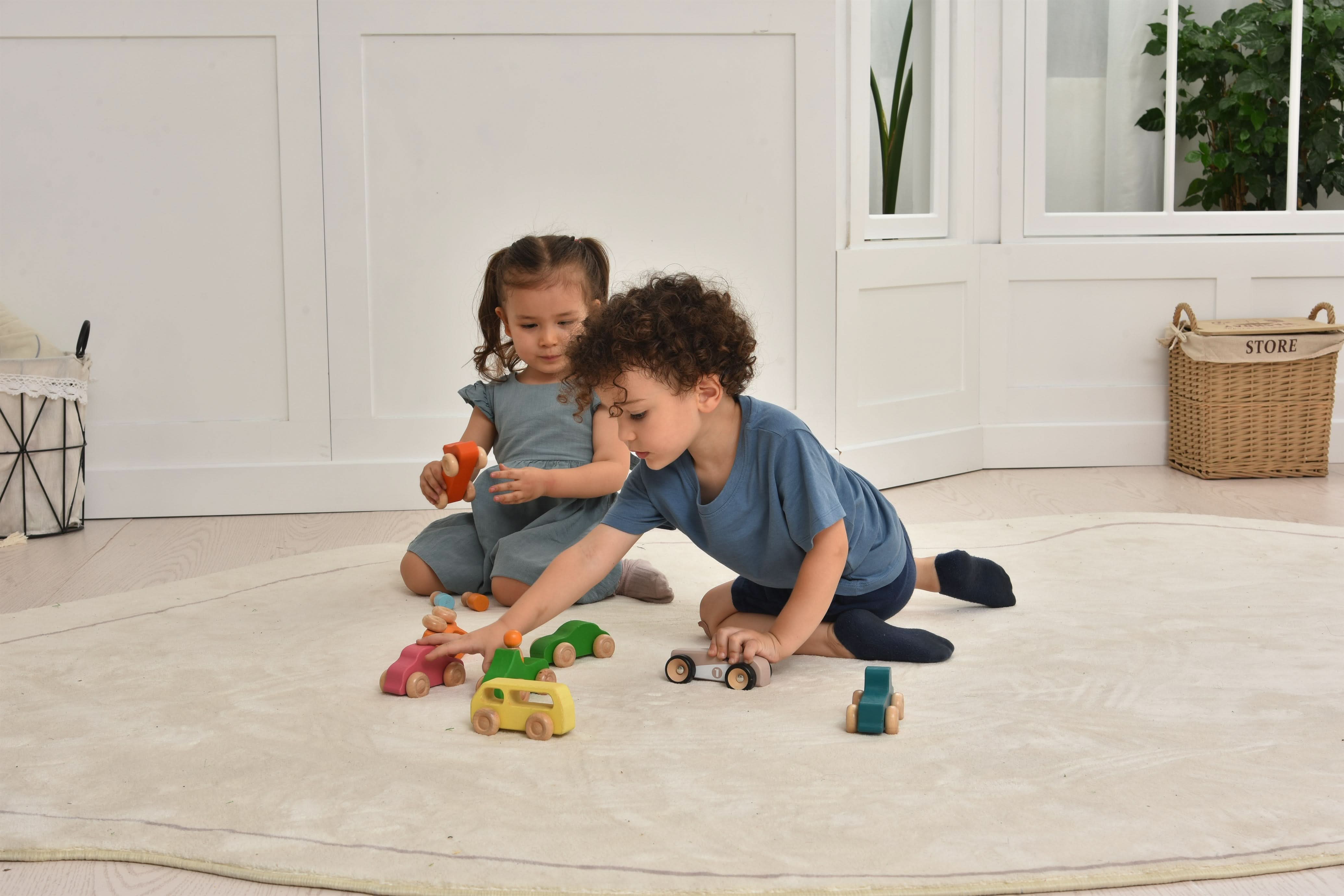 Wooden Car Toys - Set of 10 - image 3