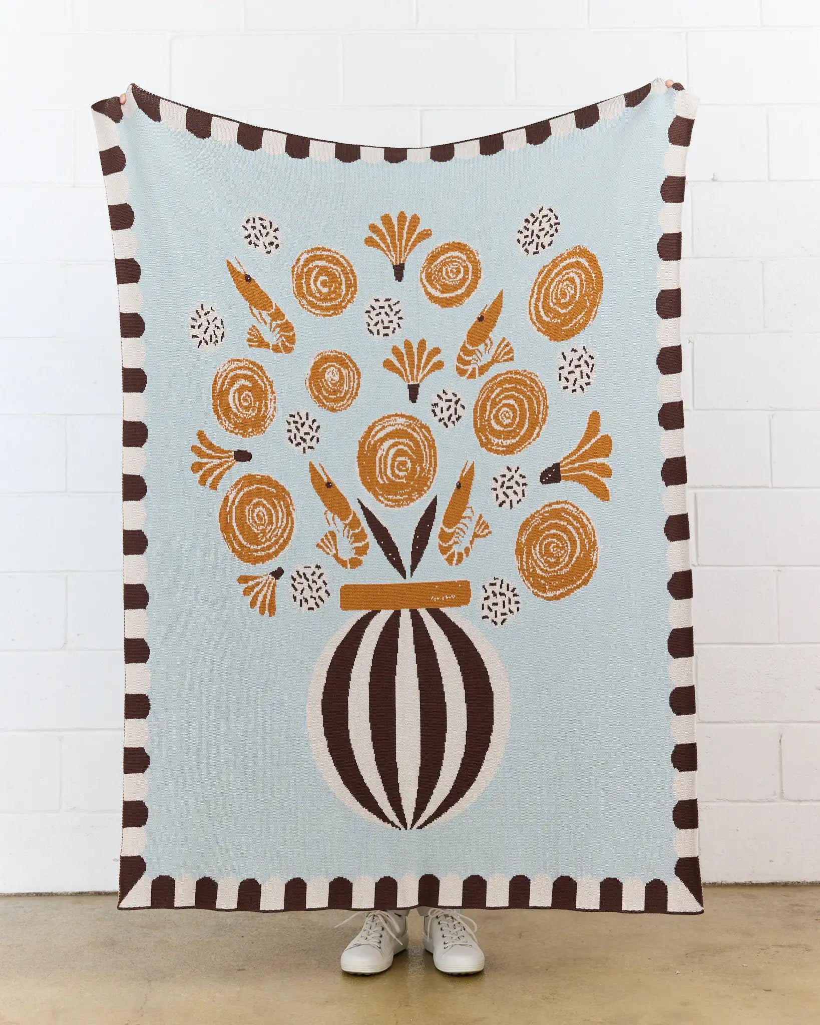 Le Bouquet Knit Blanket - image 3