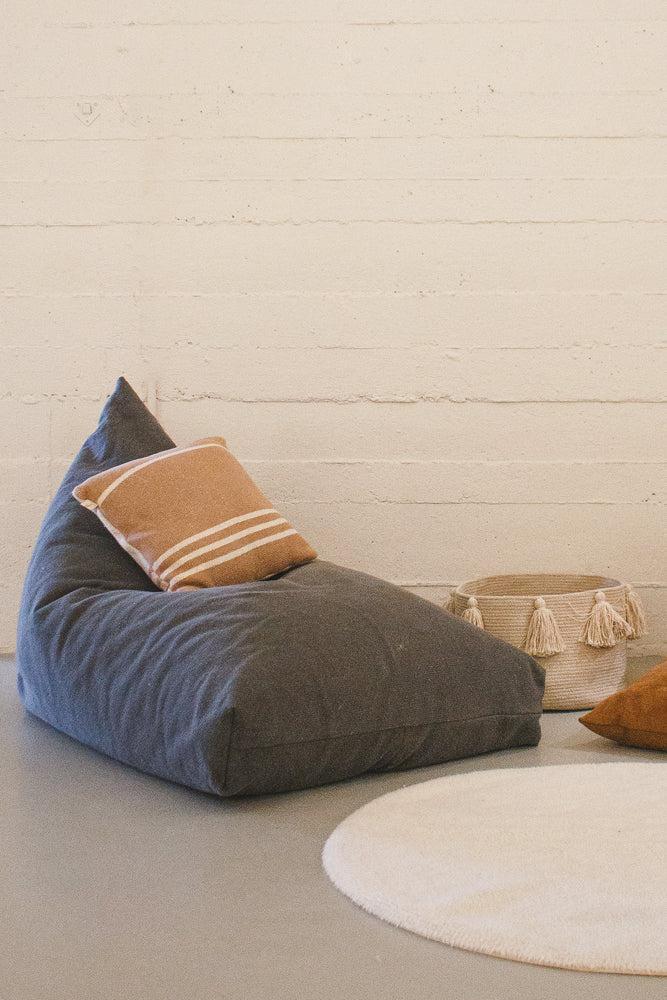 Emily Bean Bag - Gray