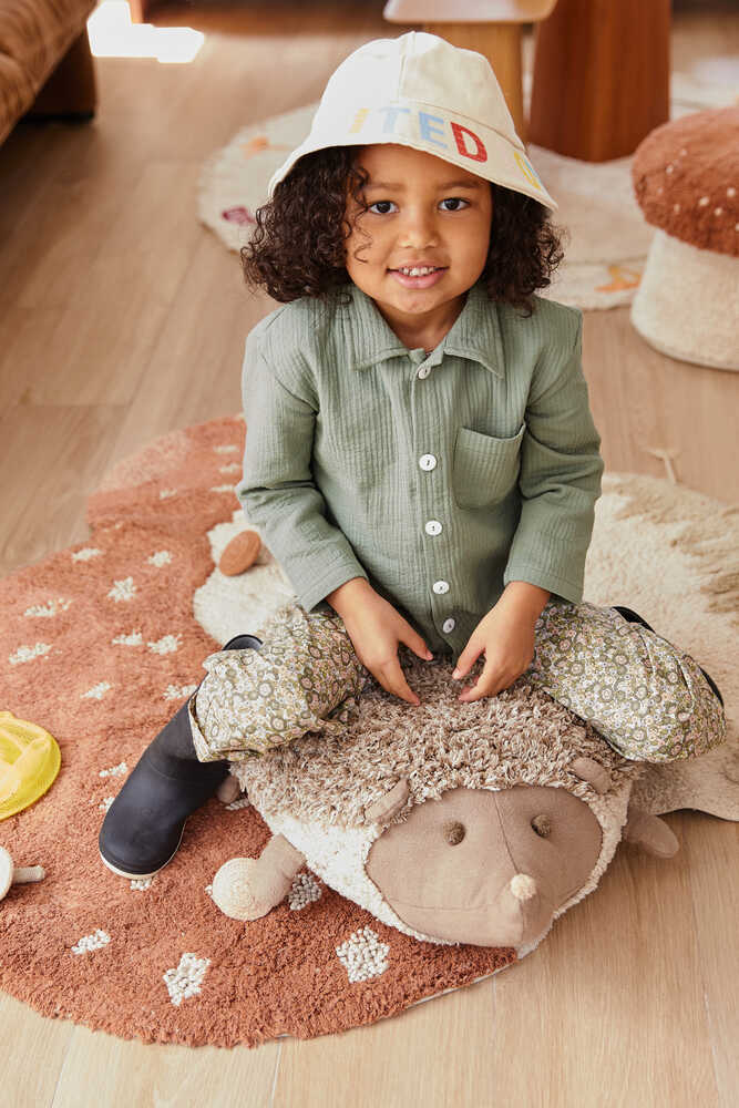 Hedgehog Cushion - Gray - image 3