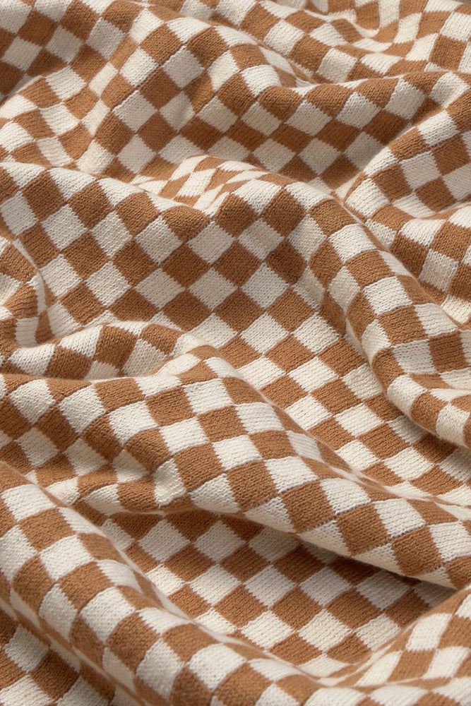 Tiles Knitted Blanket - image 4
