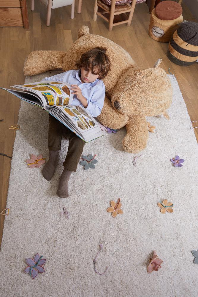 Washable Cotton Interactive Wildflower Rug - image 3